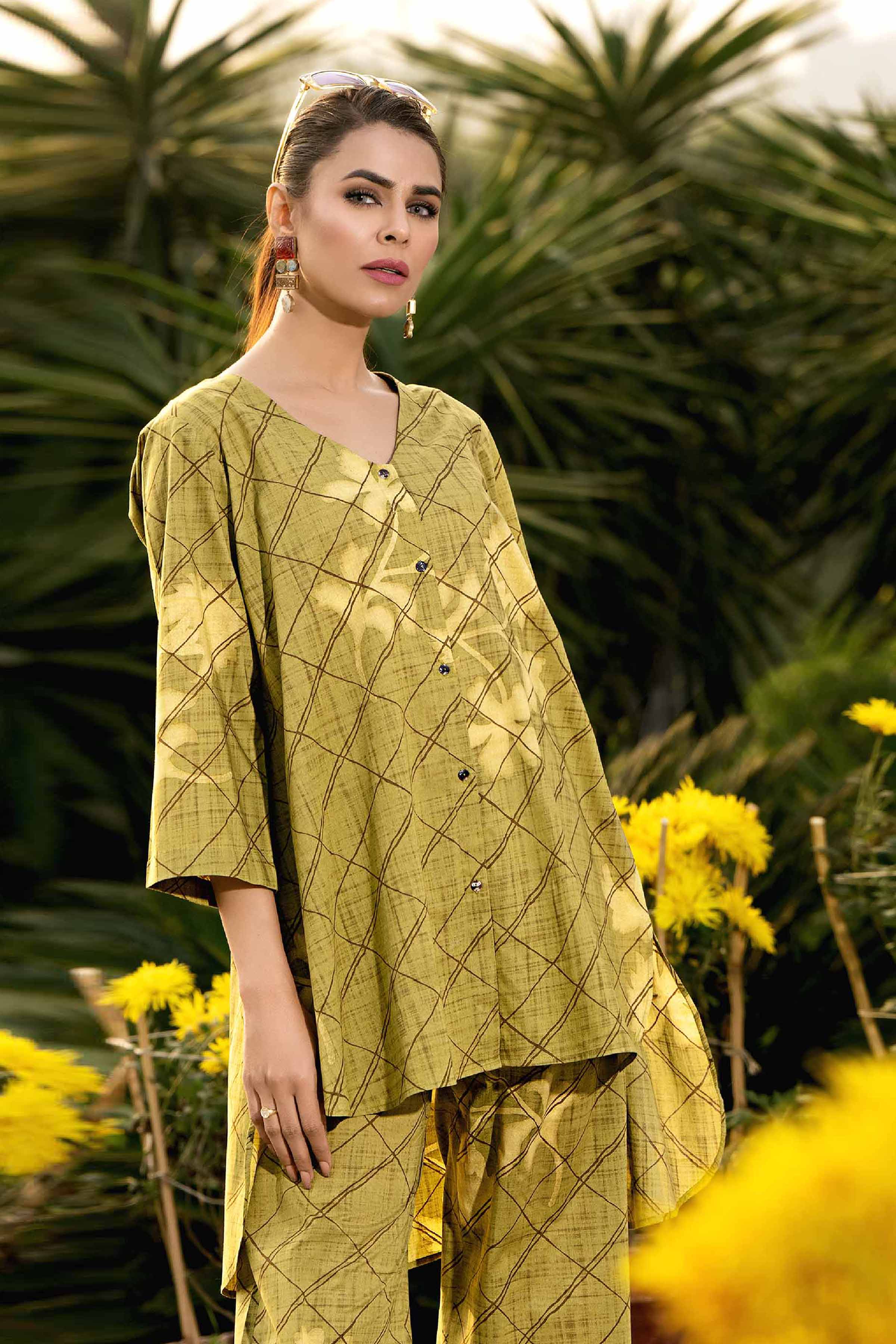 2 Piece - Printed Suit - KFS24-41