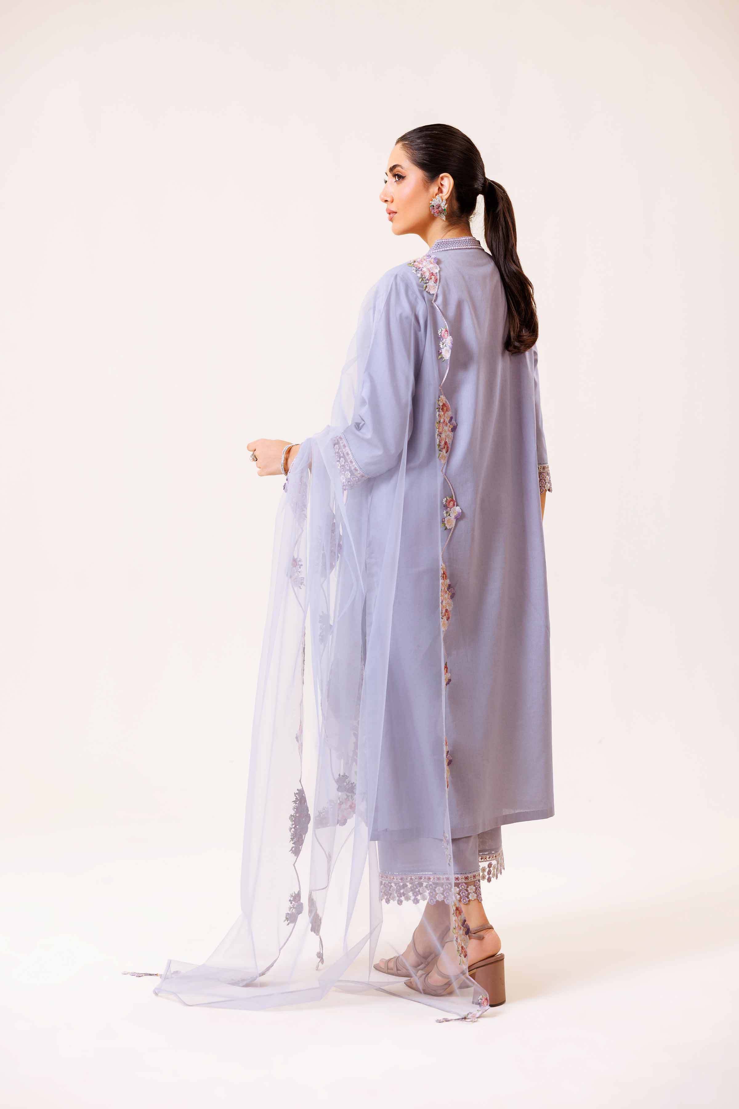 3 Piece - Embroidered Suit - KFS24-88