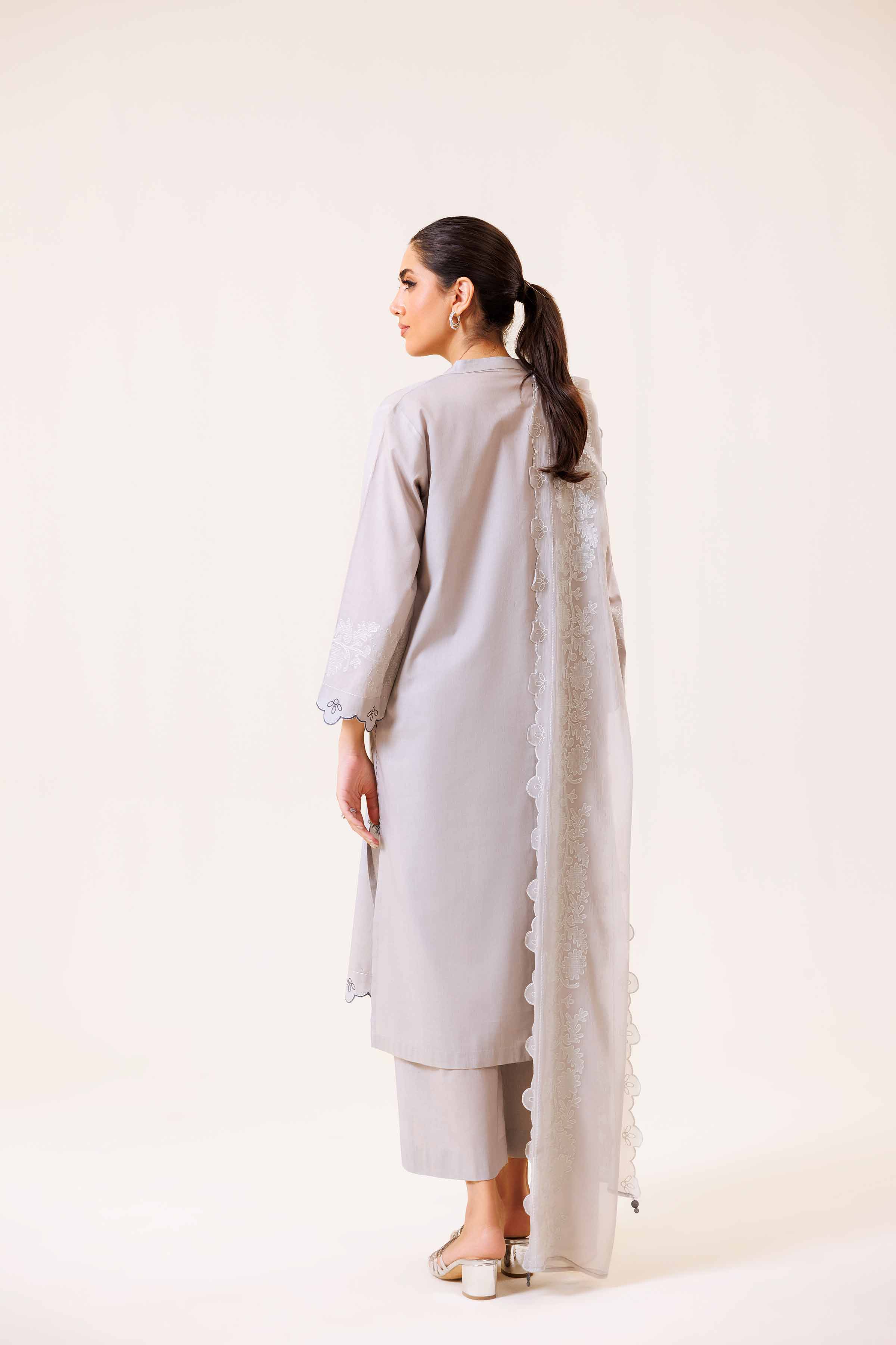 3 Piece - Embroidered Suit - KFS24-94