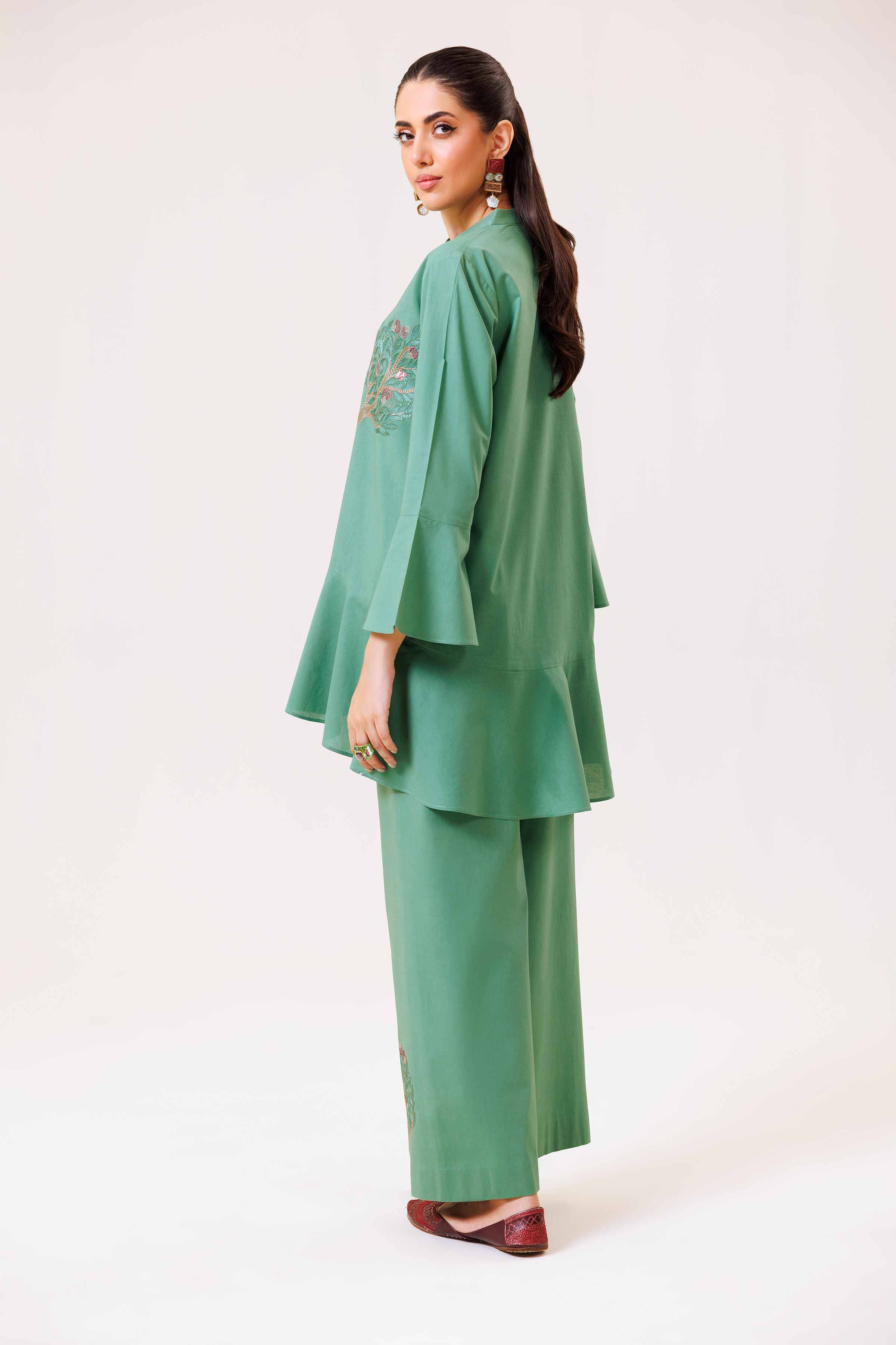 2 Piece - Embroidered Suit - KFS24-98