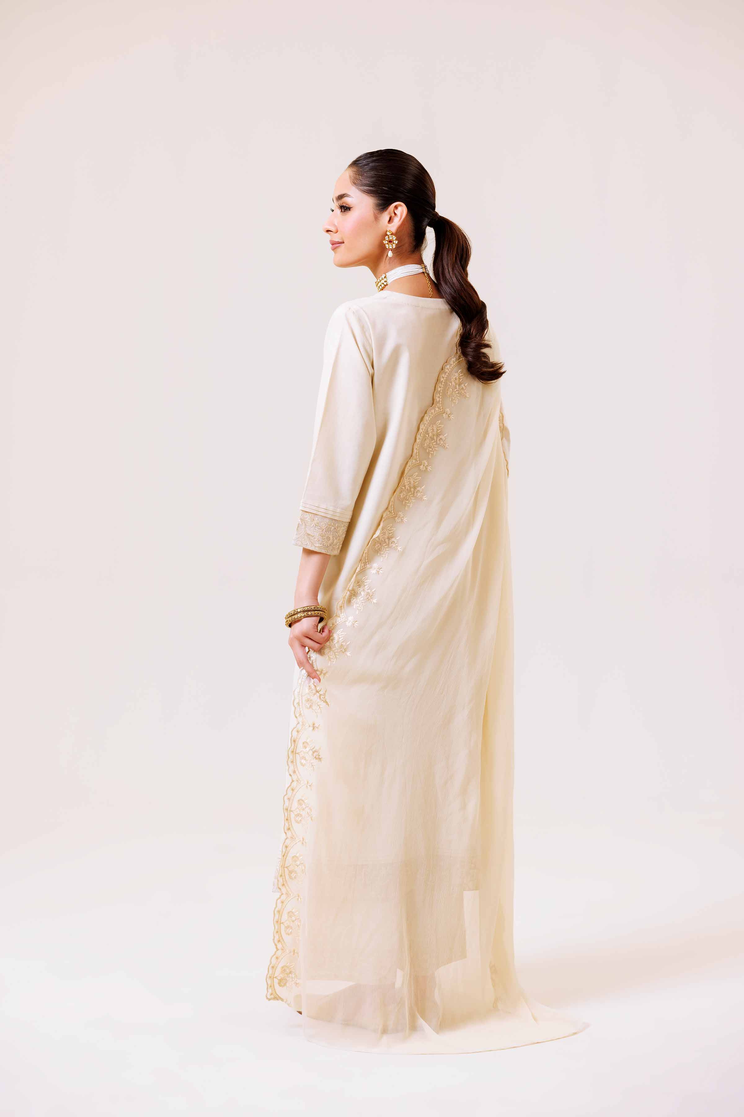 3 Piece - Embroidered Suit - KFS24-99