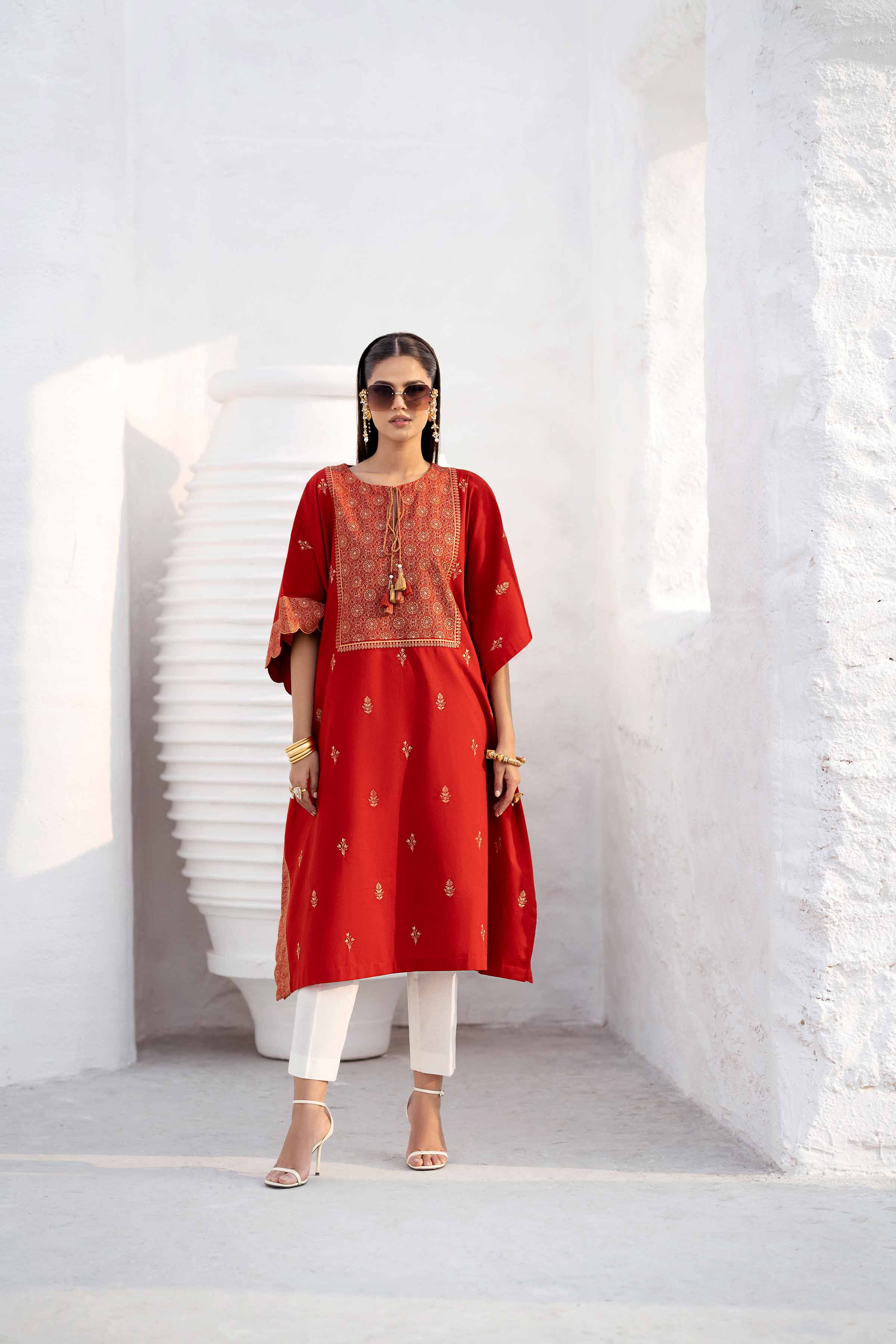 Embroidered Kaftan - KFS25-07