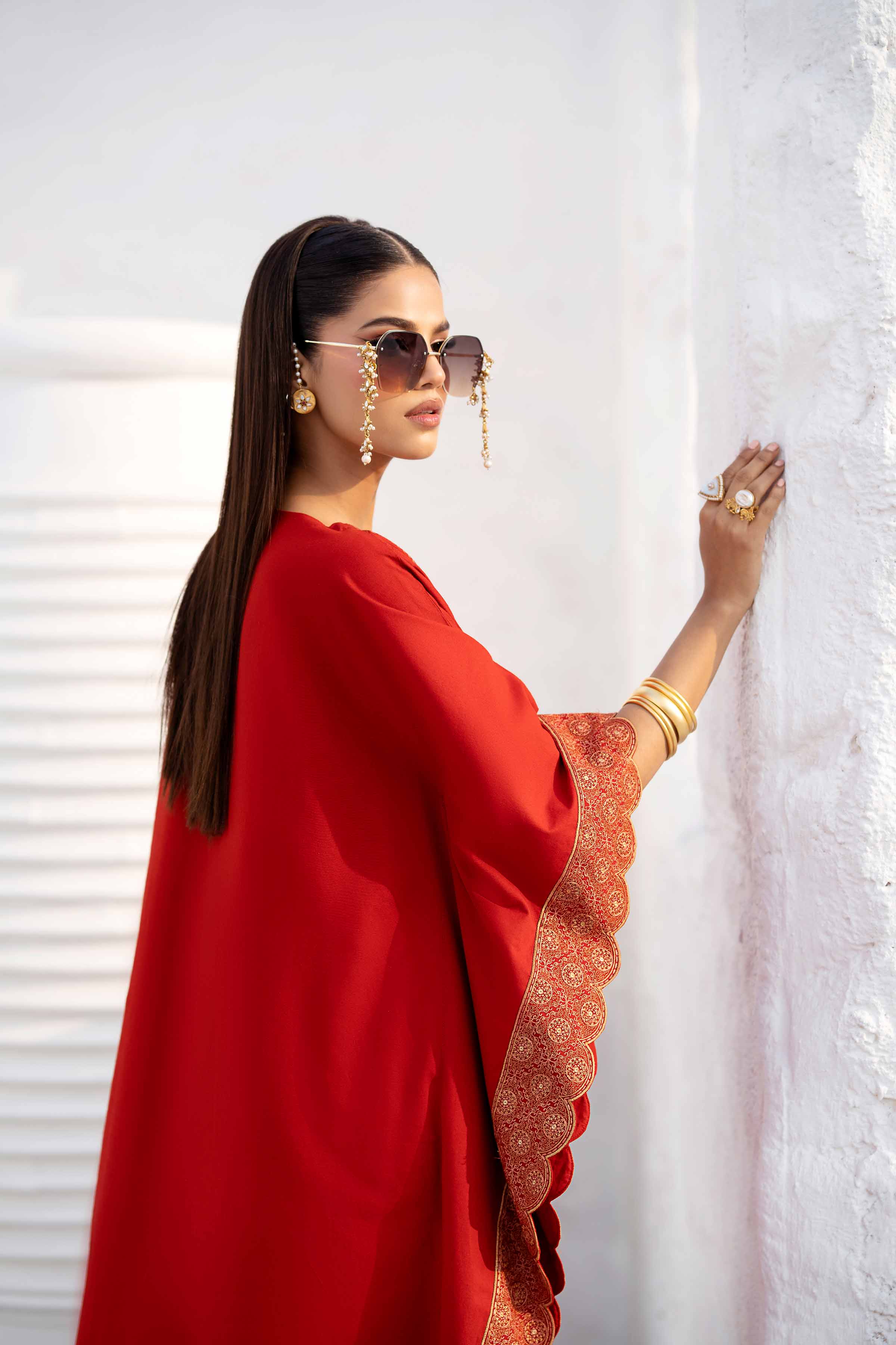 Embroidered Kaftan - KFS25-07