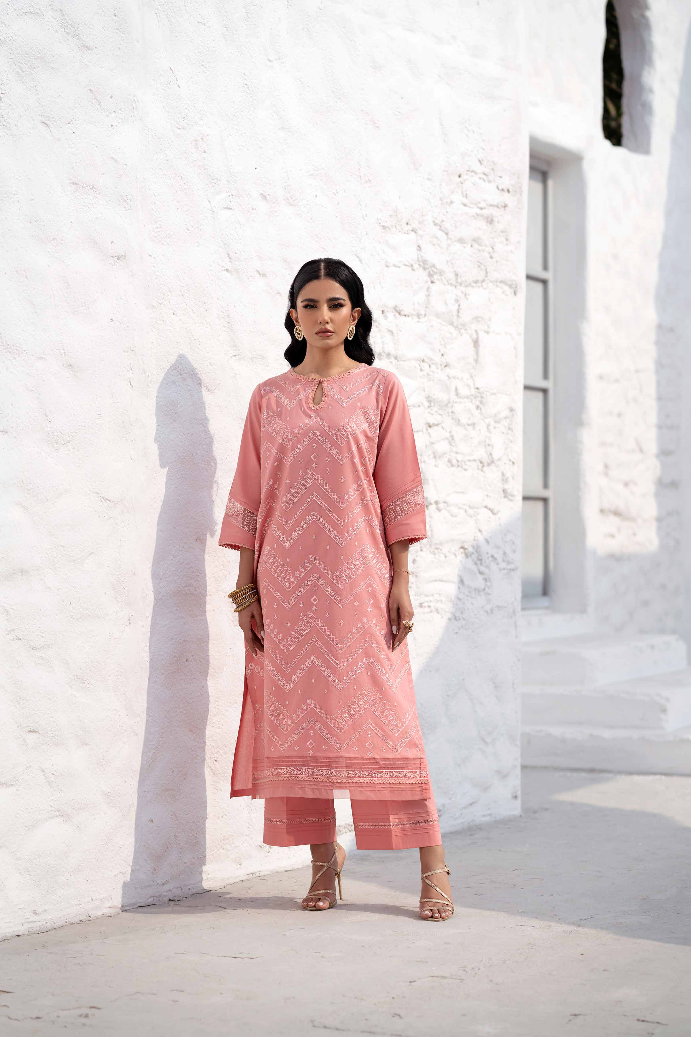 2 Piece - Embroidered Suit - KFS25-08