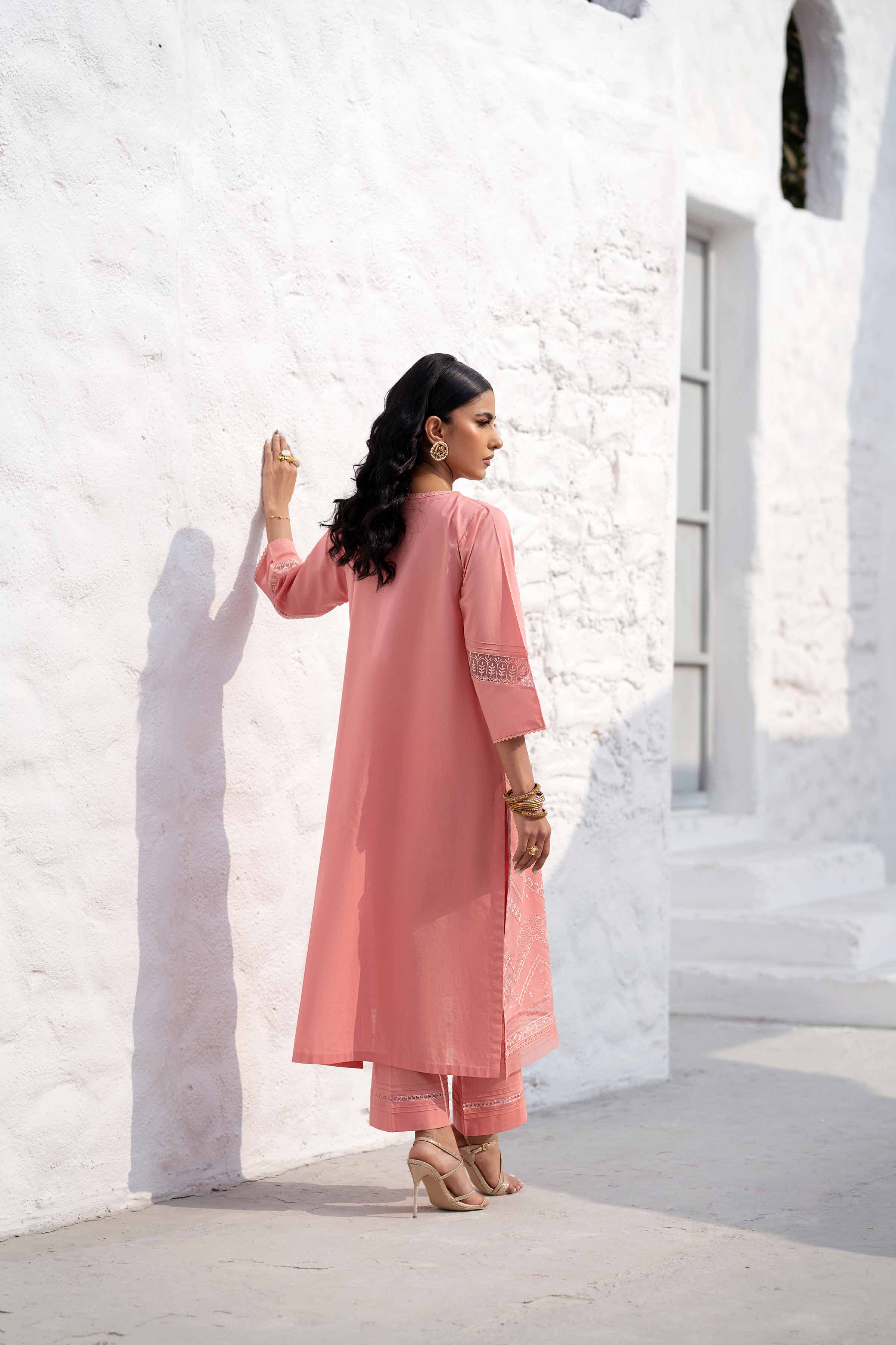 2 Piece - Embroidered Suit - KFS25-08