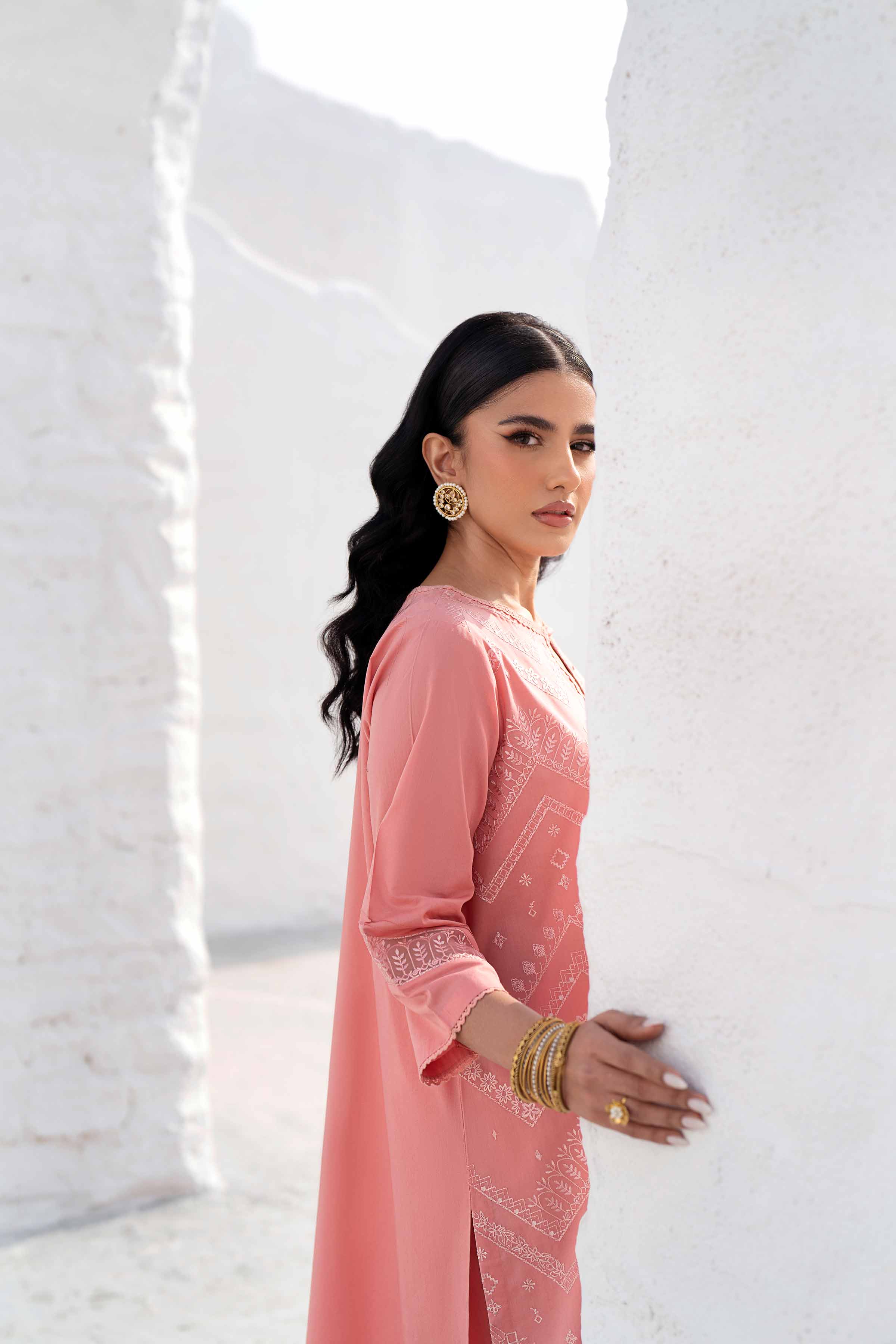 2 Piece - Embroidered Suit - KFS25-08