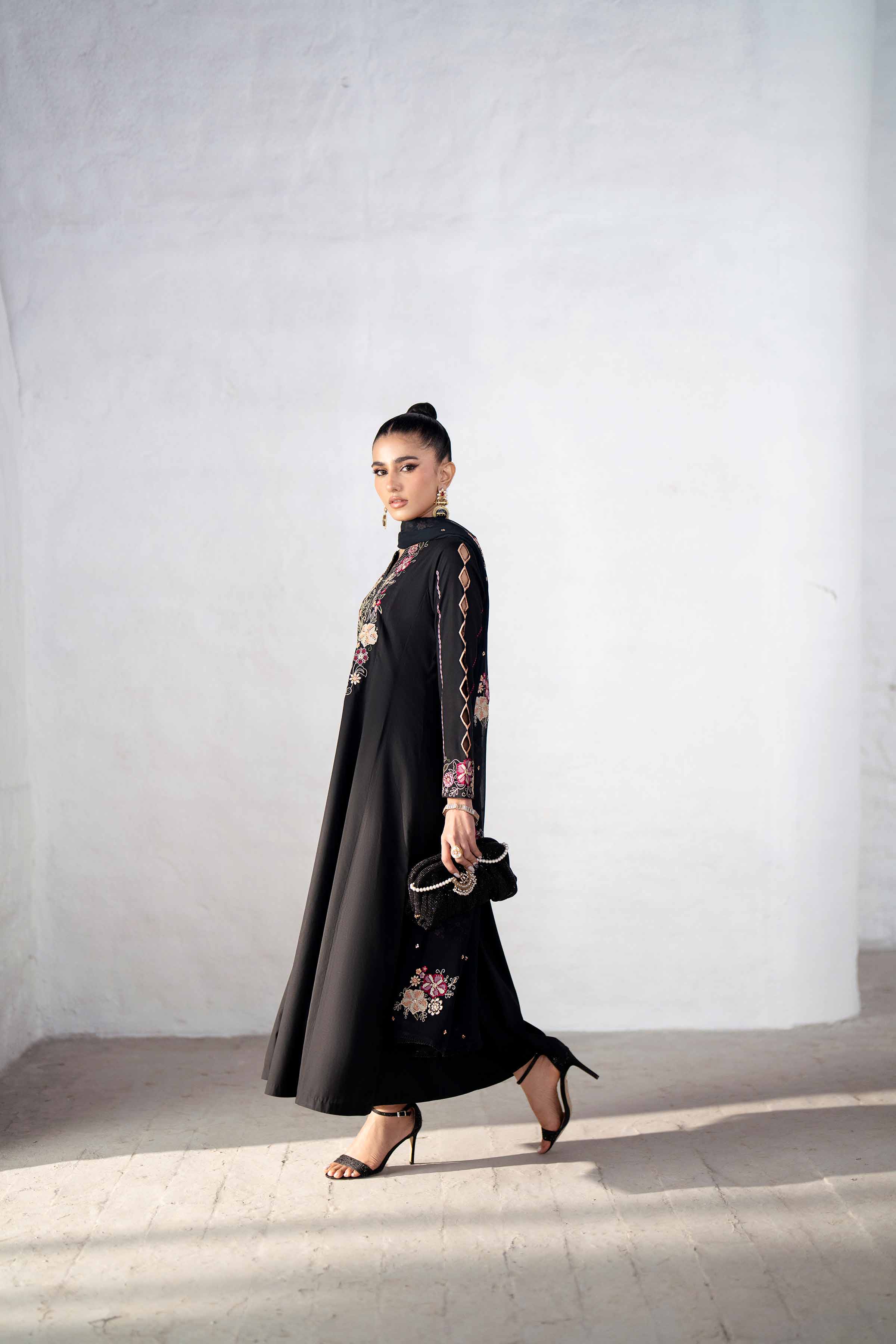 2 Piece - Embroidered Suit - KFS25-10