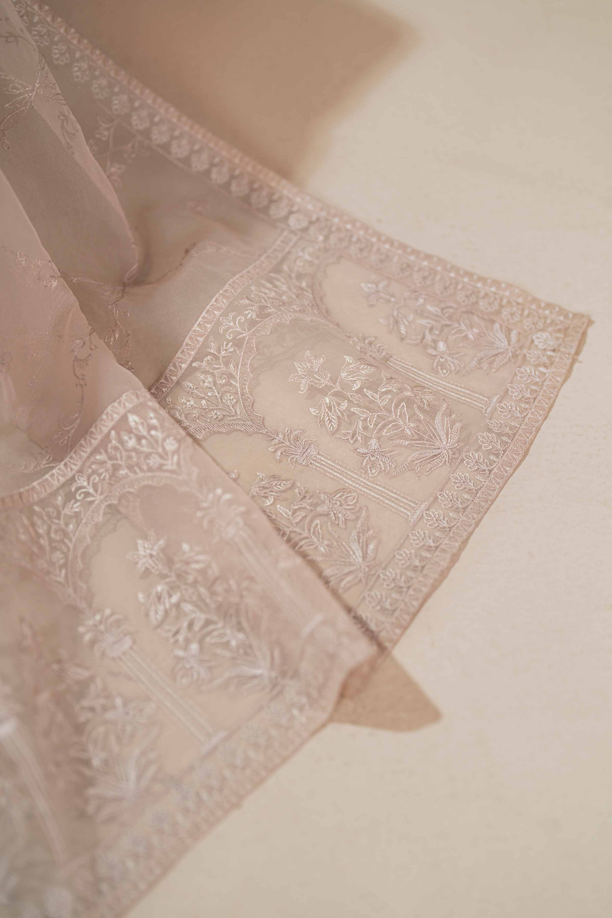 Embroidered Dupatta - KFS25-103