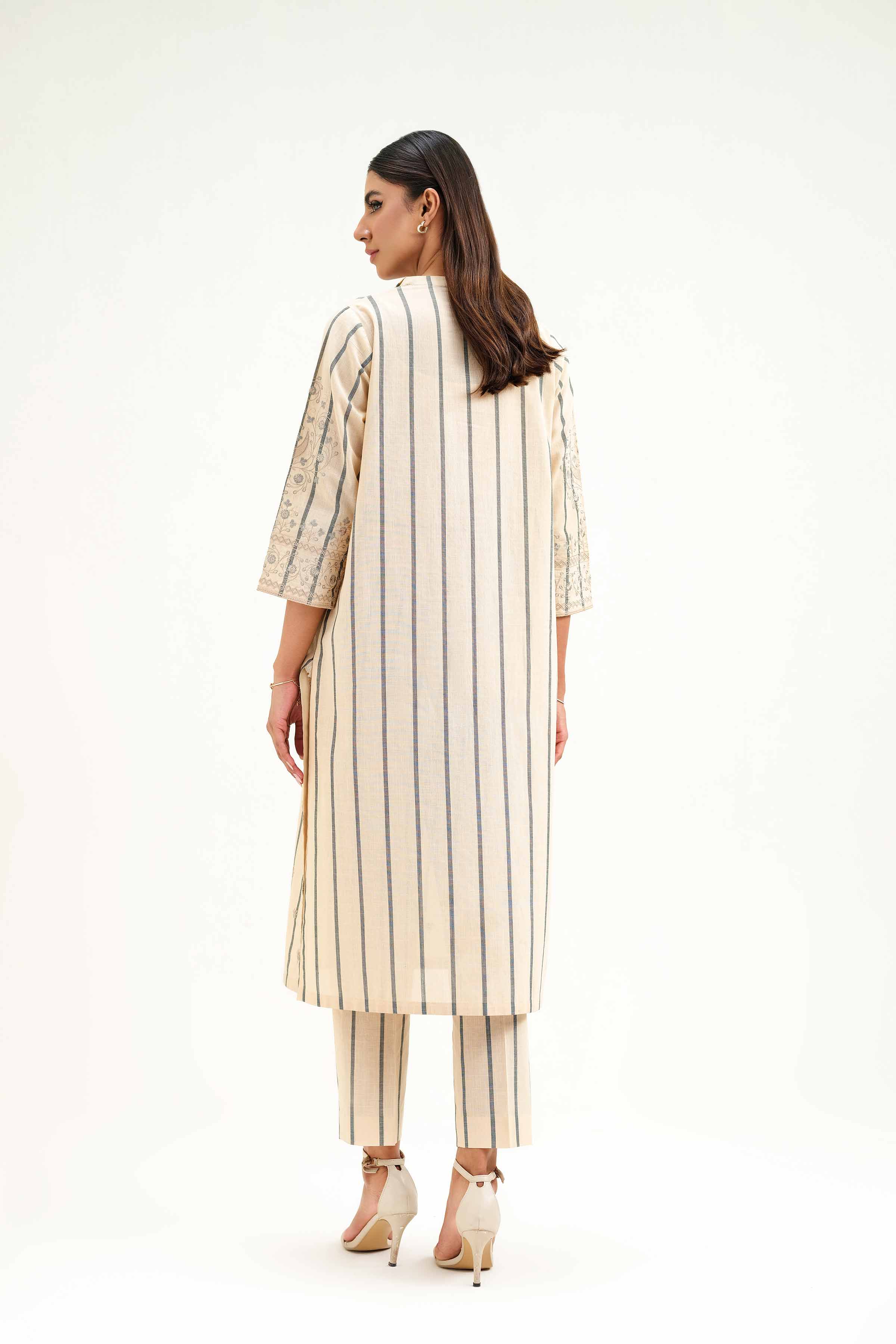 2 Piece - Embroidered Suit - KFS25-27