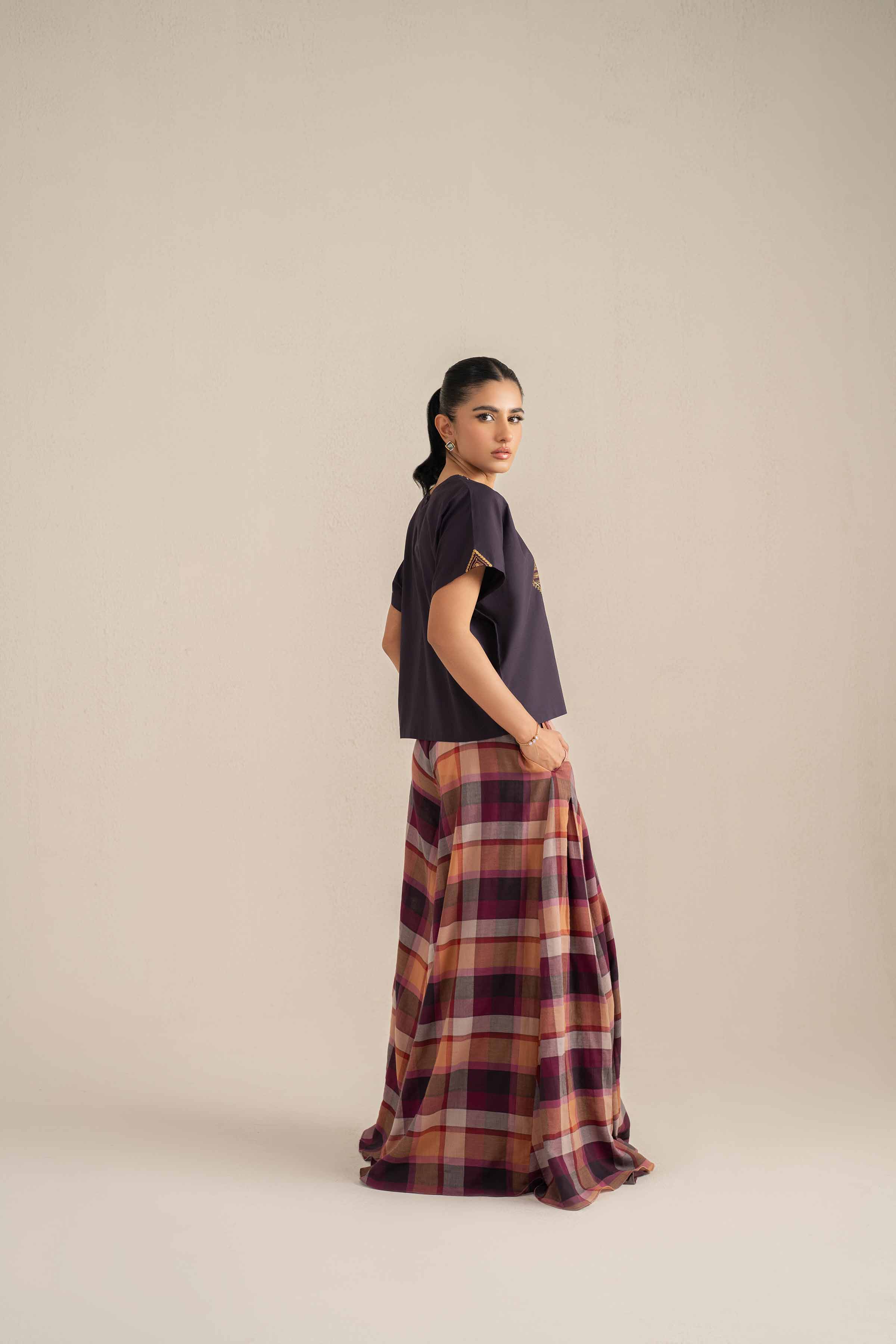2 Piece - Embroidered Suit - KFS25-63