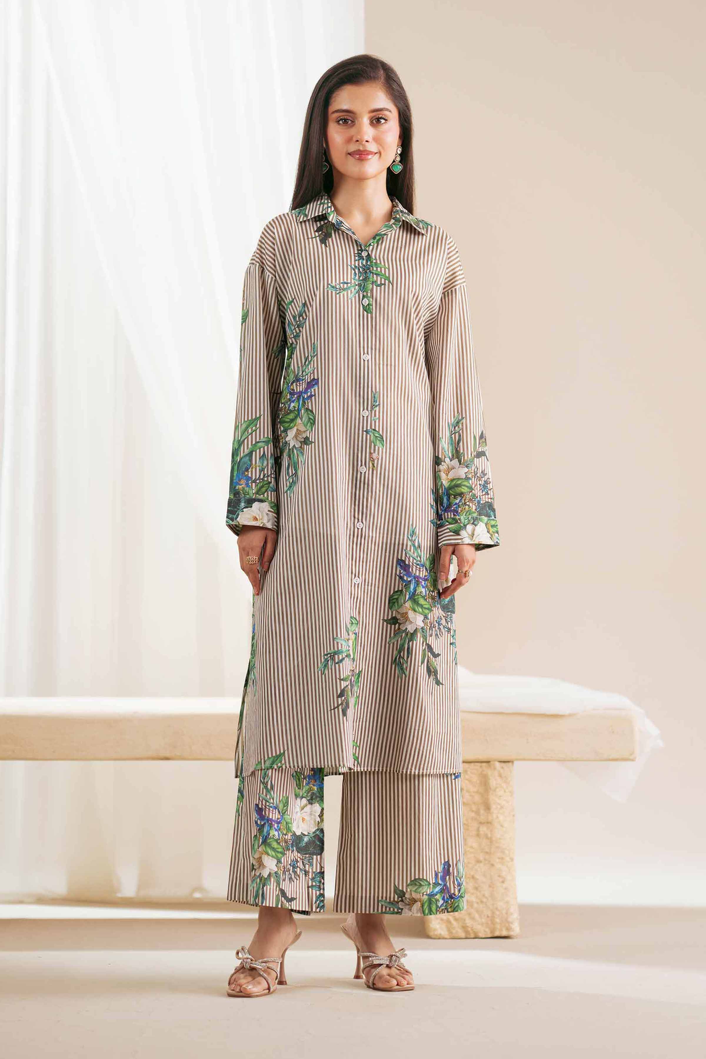 2 Piece - Printed Suit - KFS25-70