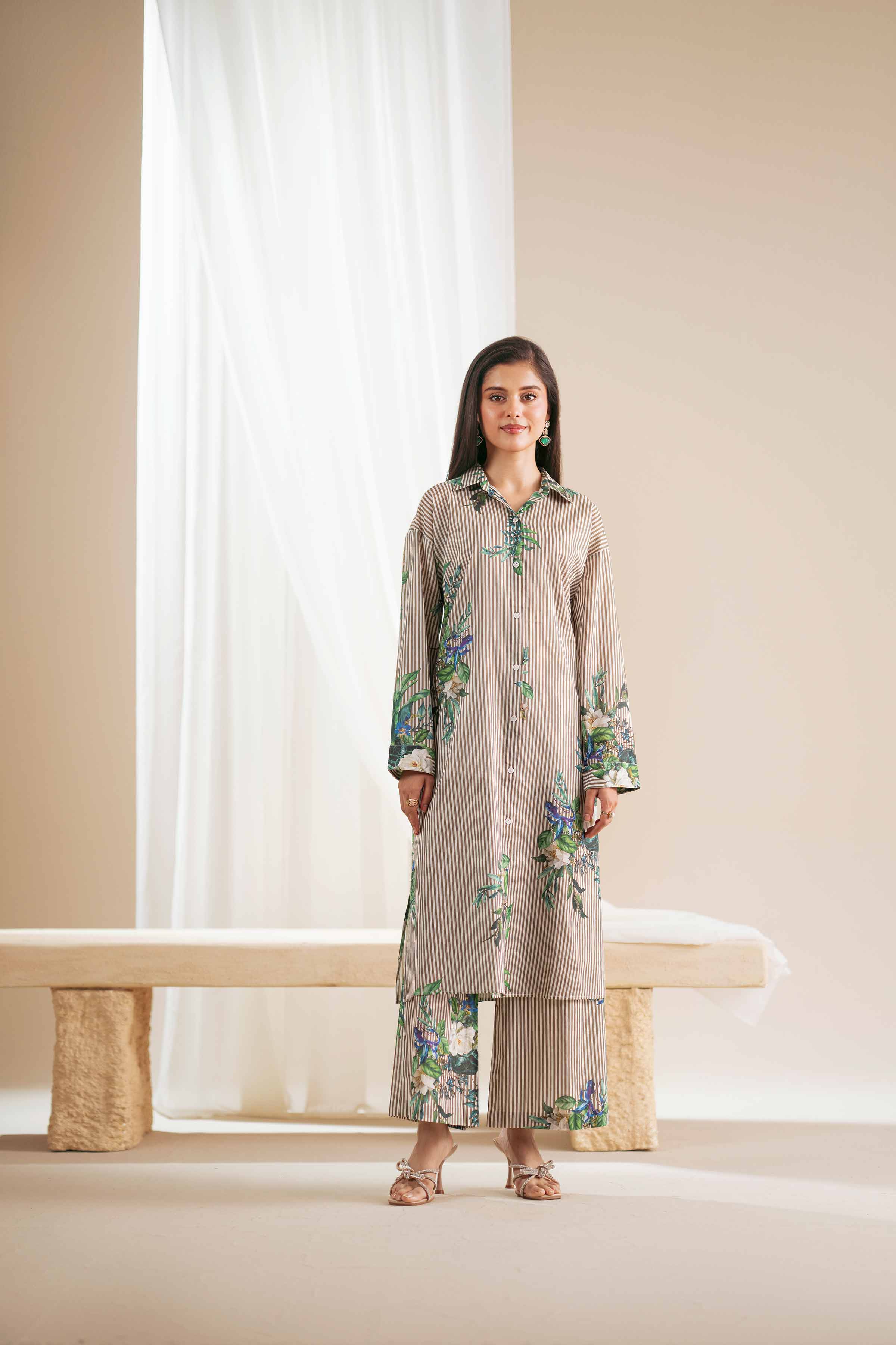 2 Piece - Printed Suit - KFS25-70