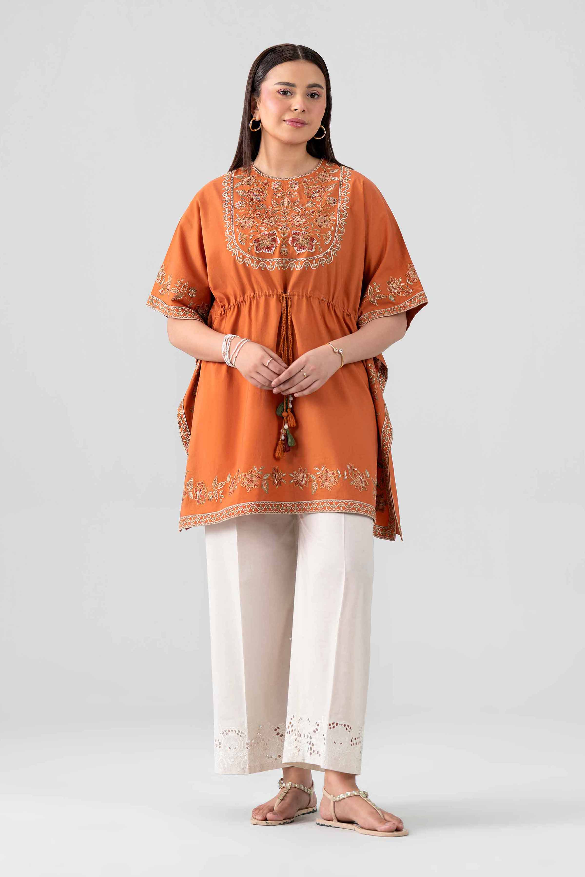 2 Piece - Embroidered Suit - KFS26-14