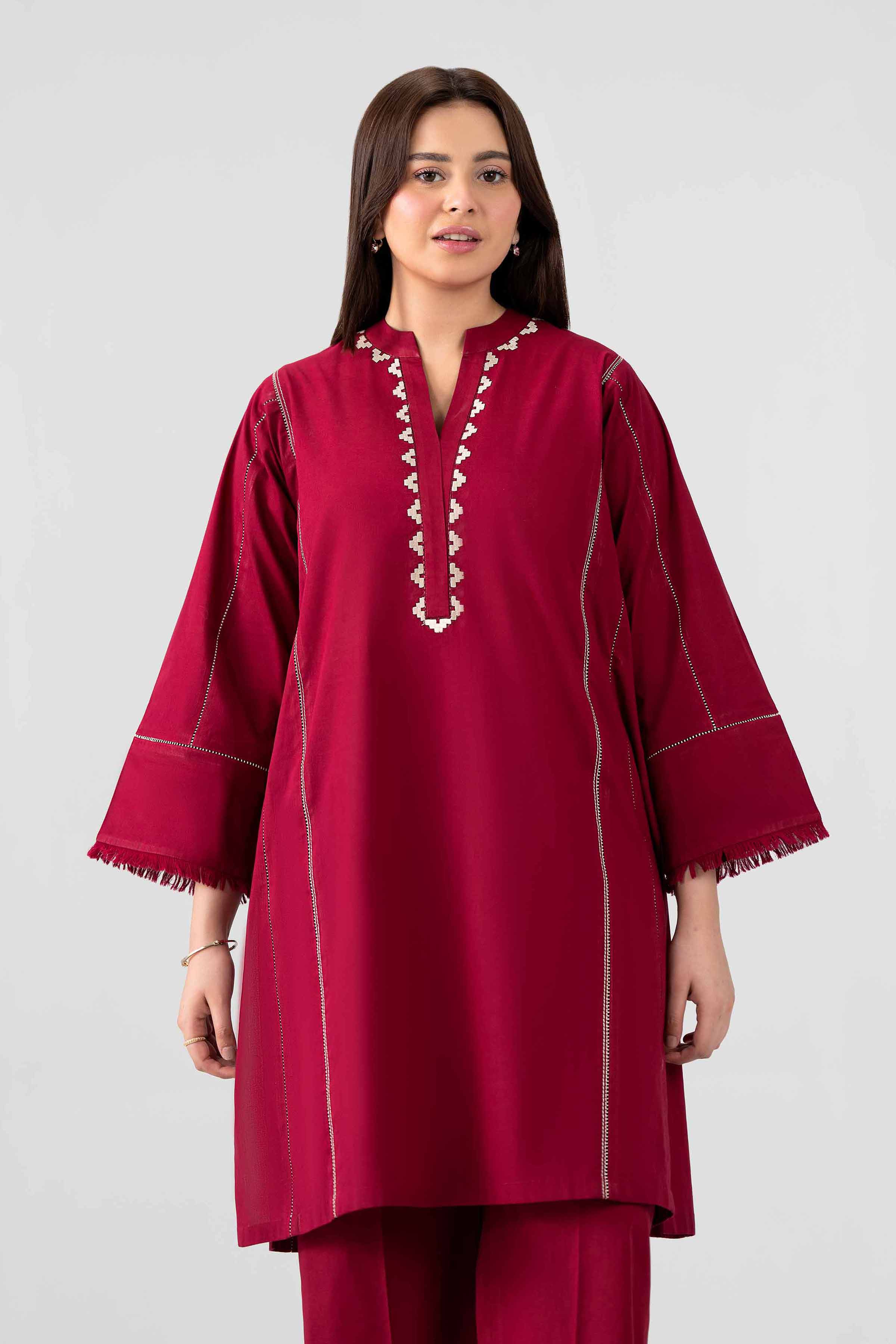 2 Piece - Embroidered Suit - KFS26-26
