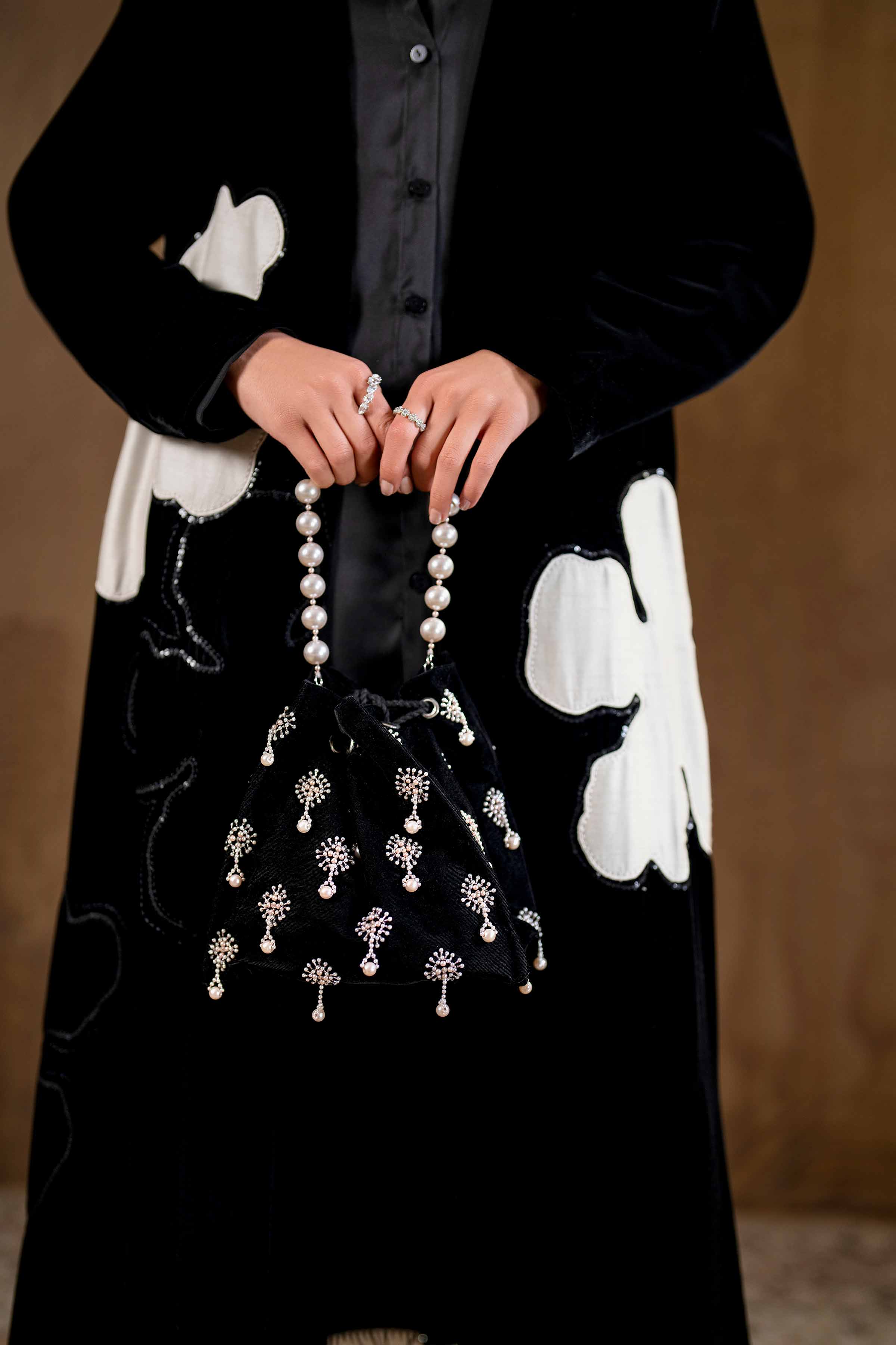 Title Embroidered Pouch - KFW24-151 Pouch