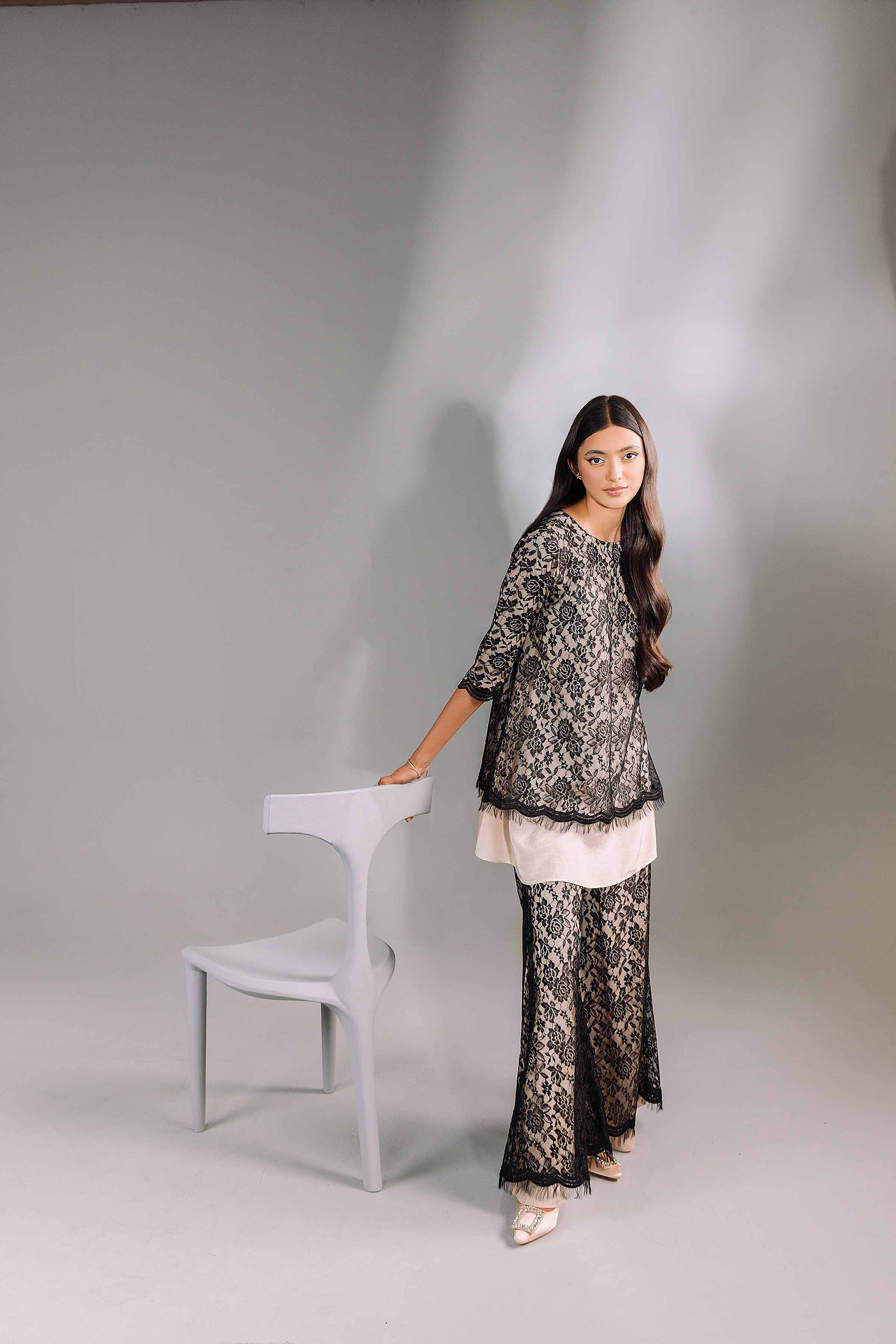 2 Piece - Embroidered Suit - KFW24-71