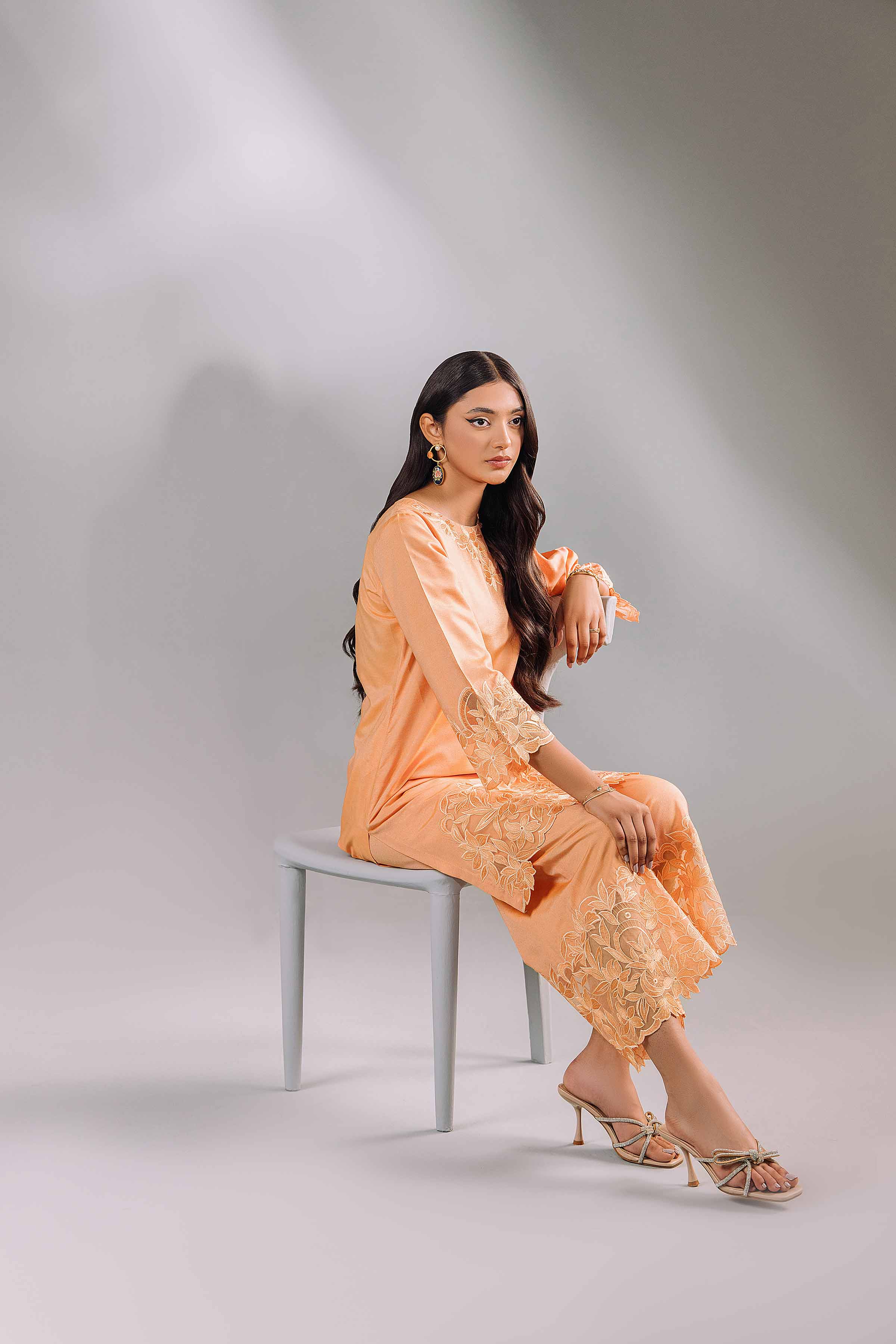 2 Piece - Embroidered Suit - KFW24-74