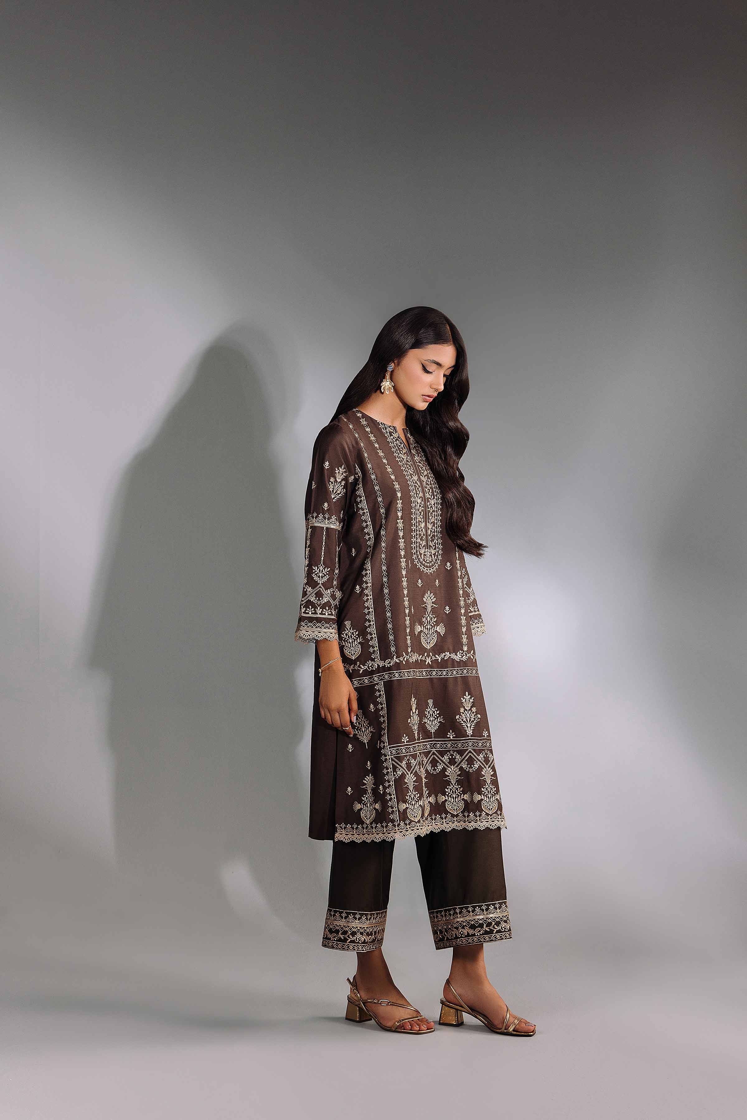 2 Piece - Embroidered Suit - KFW24-76
