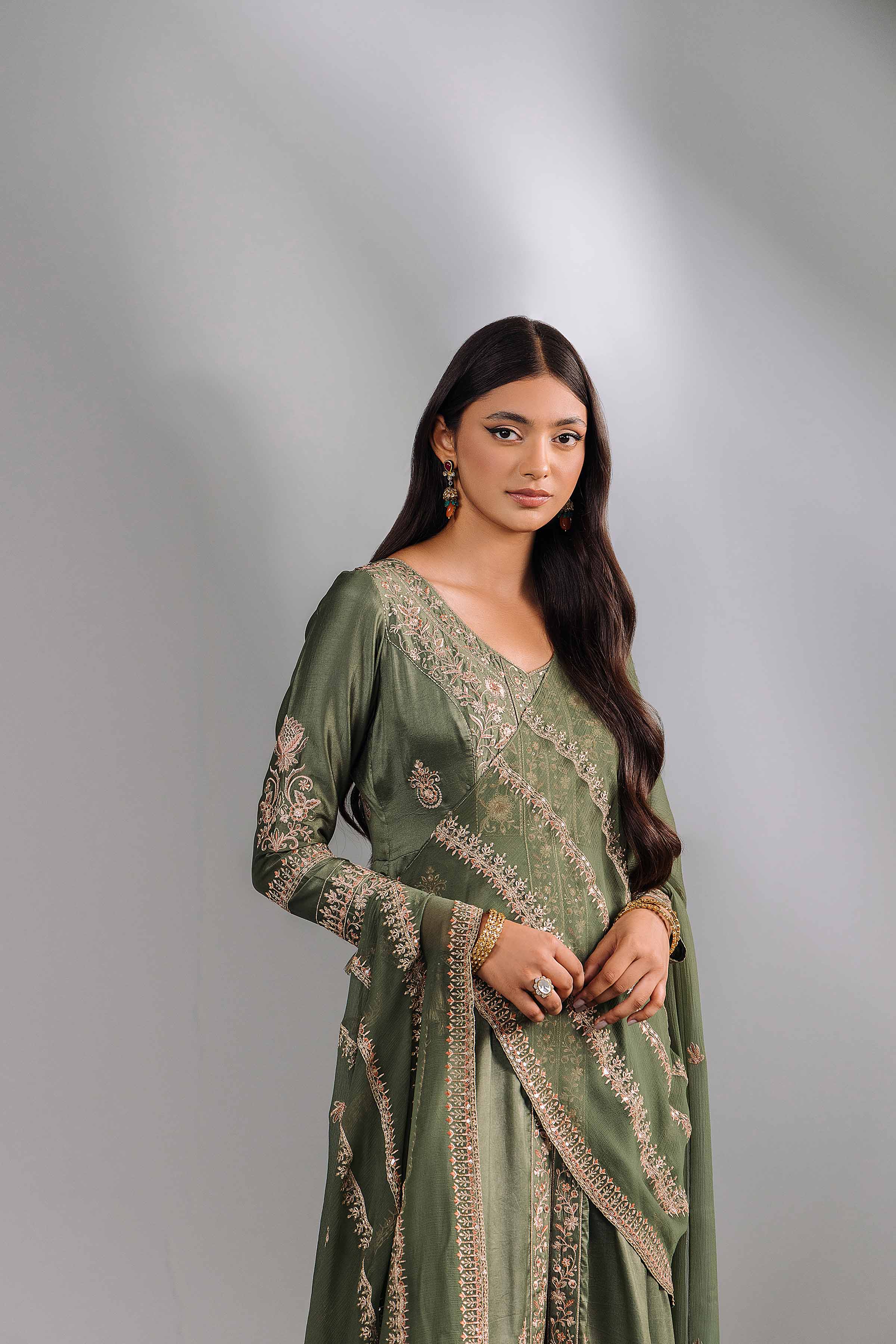 2 Piece - Embroidered Suit - KFW24-79