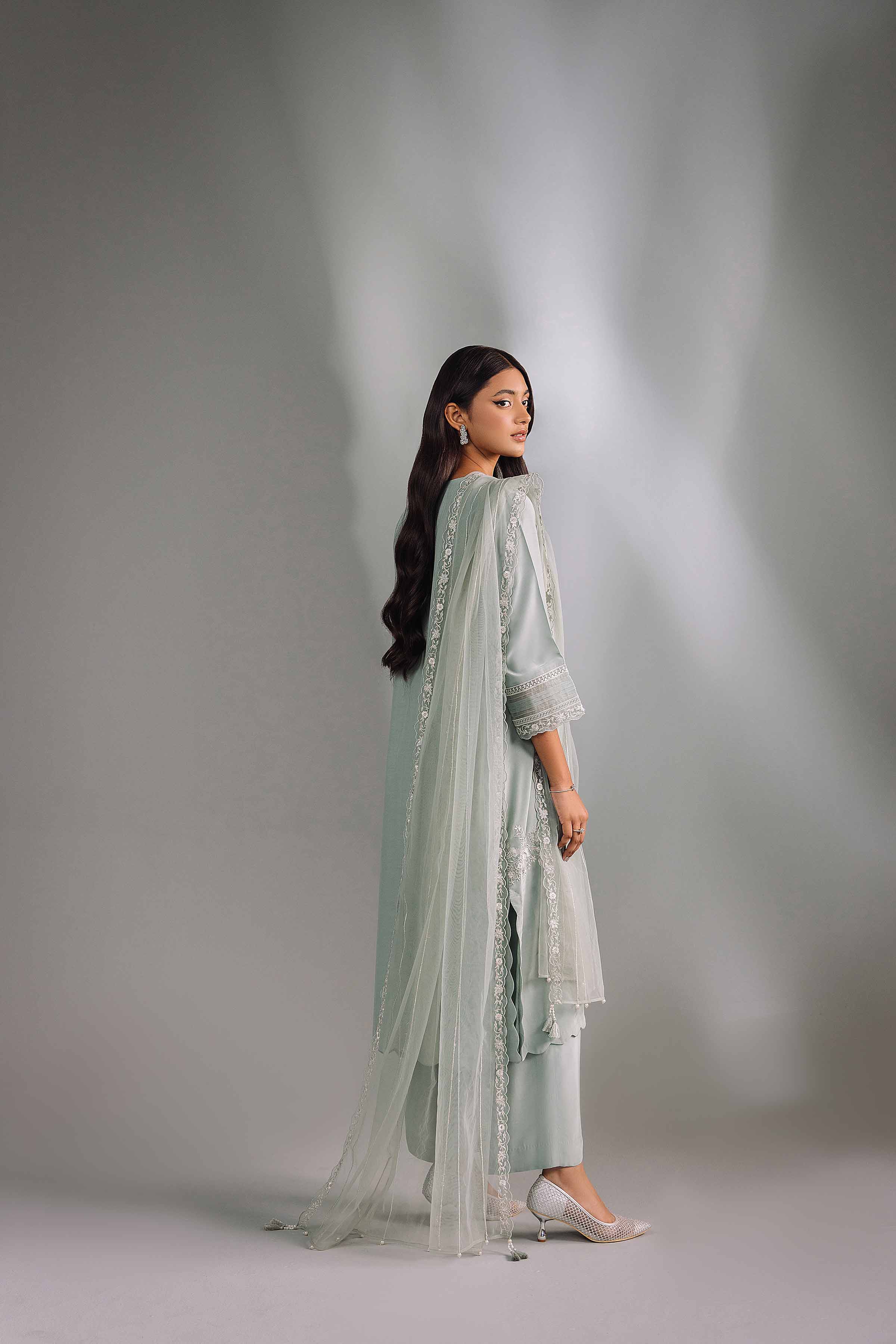 3 Piece - Embroidered Suit - KFW24-80