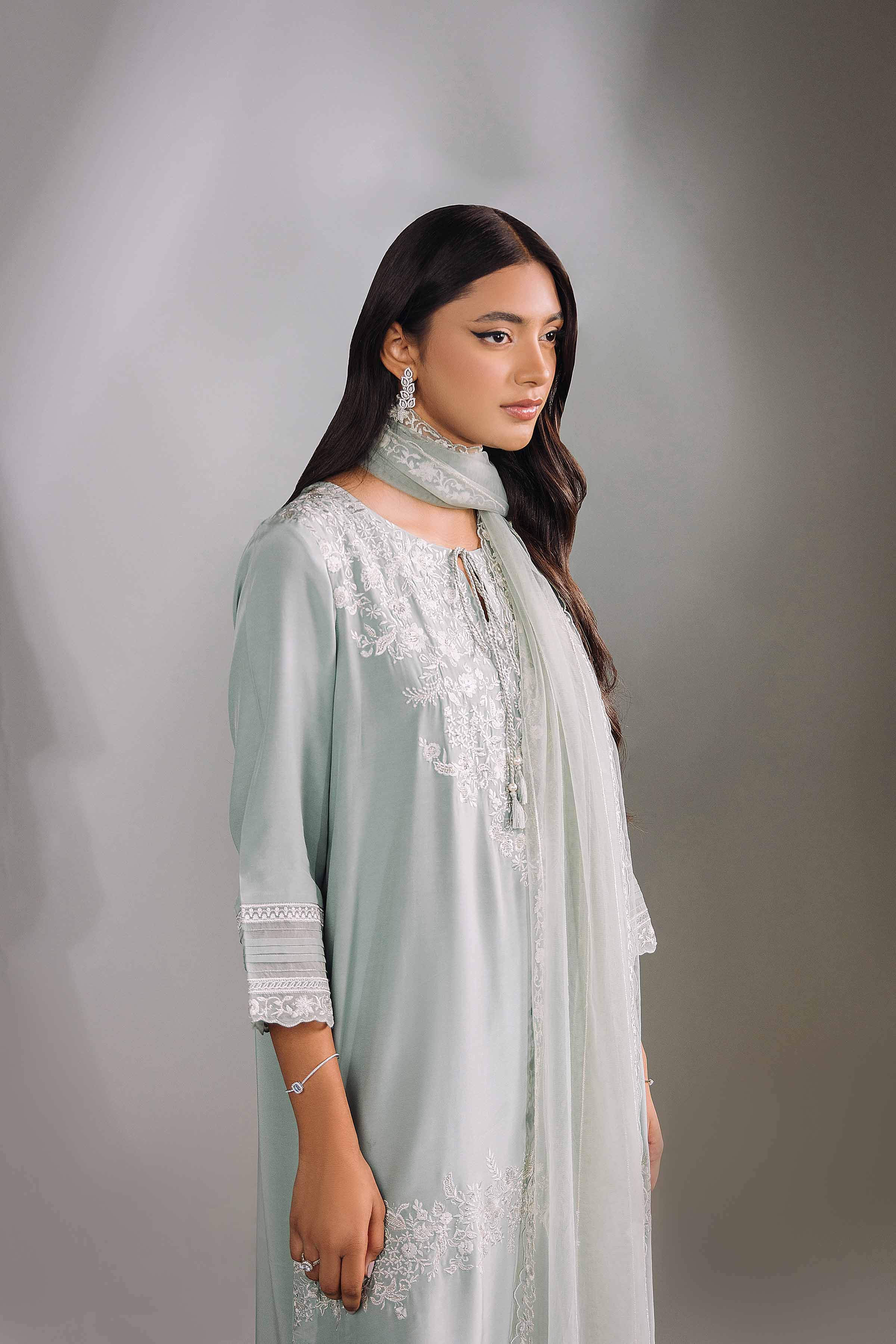 3 Piece - Embroidered Suit - KFW24-80