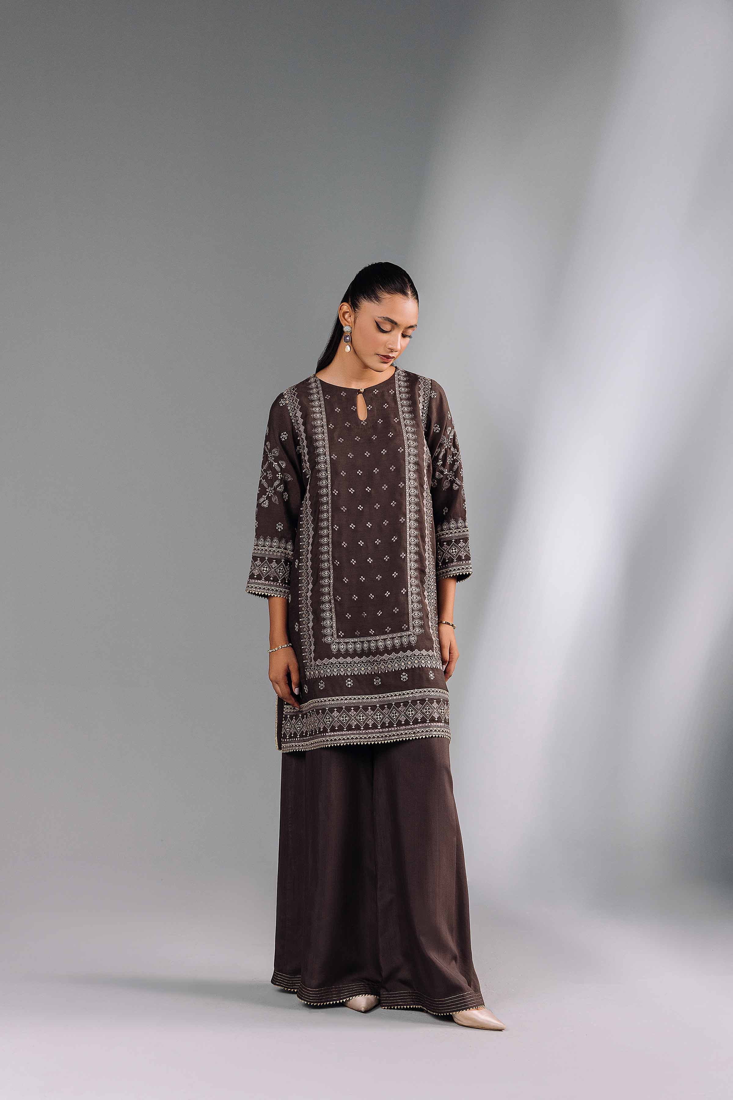 2 Piece - Embroidered Suit - KFW24-81