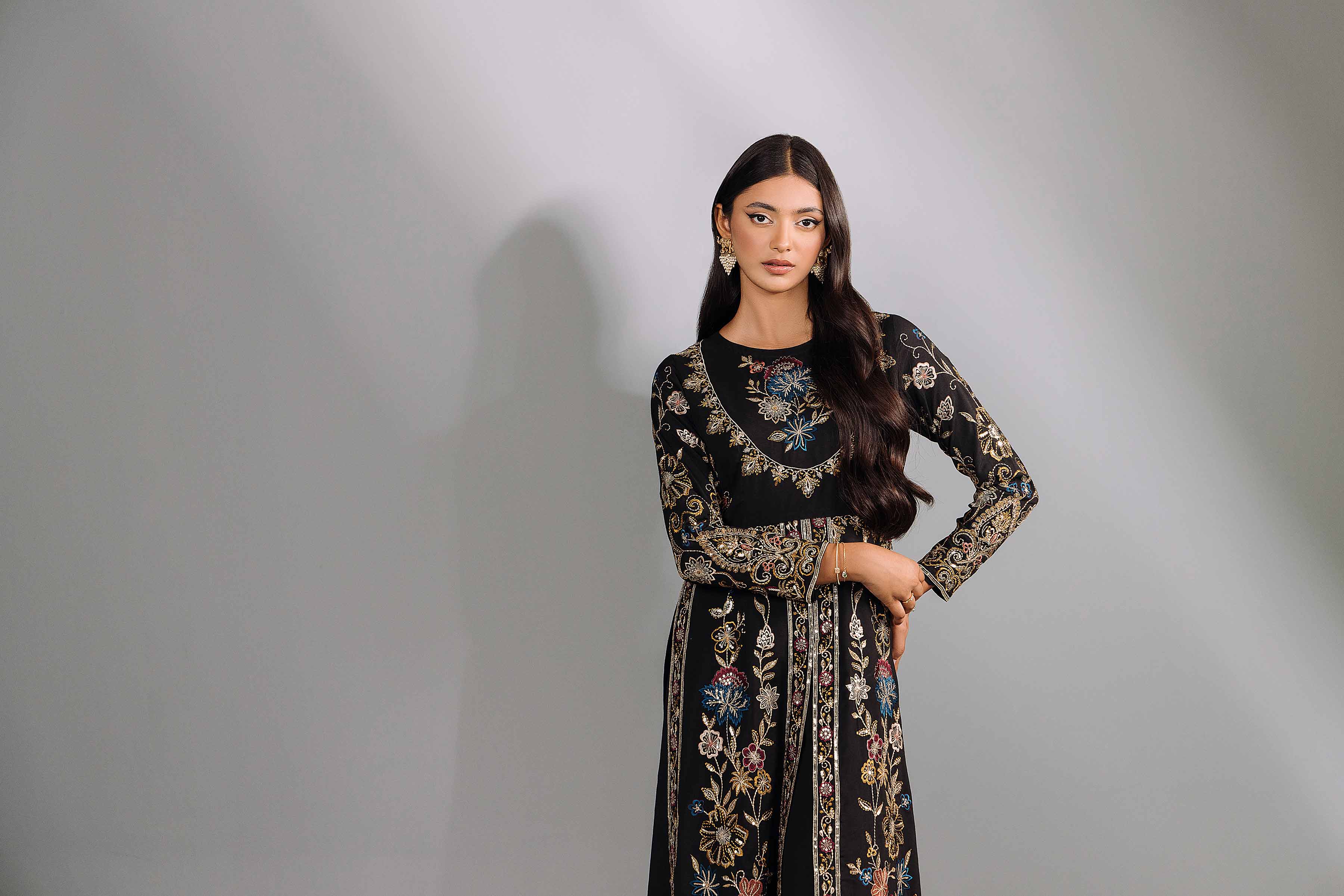 2 Piece - Embroidered Suit - KFW24-82