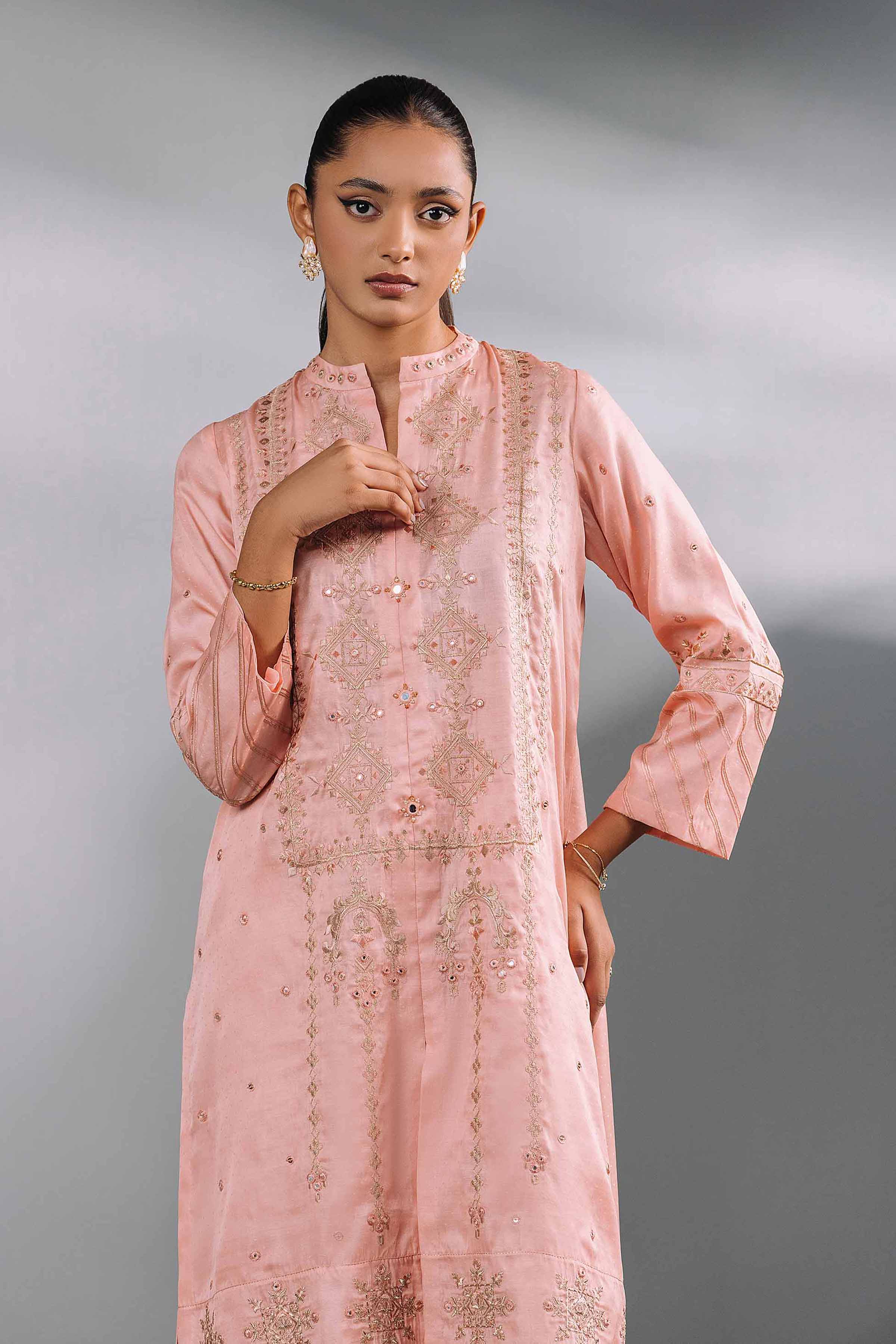 2 Piece - Embroidered Suit - KFW24-89