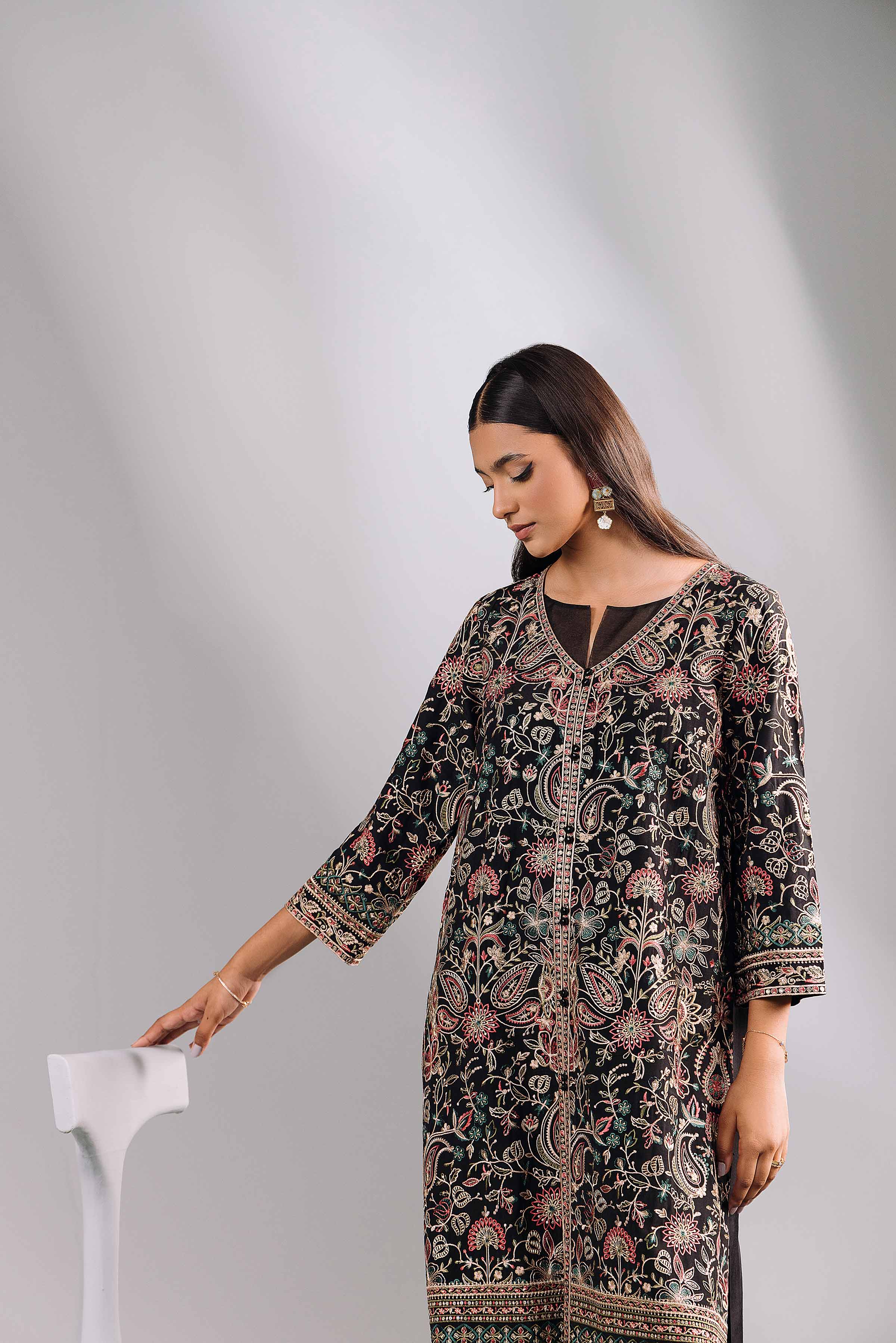 2 Piece - Embroidered Suit - KFW24-90