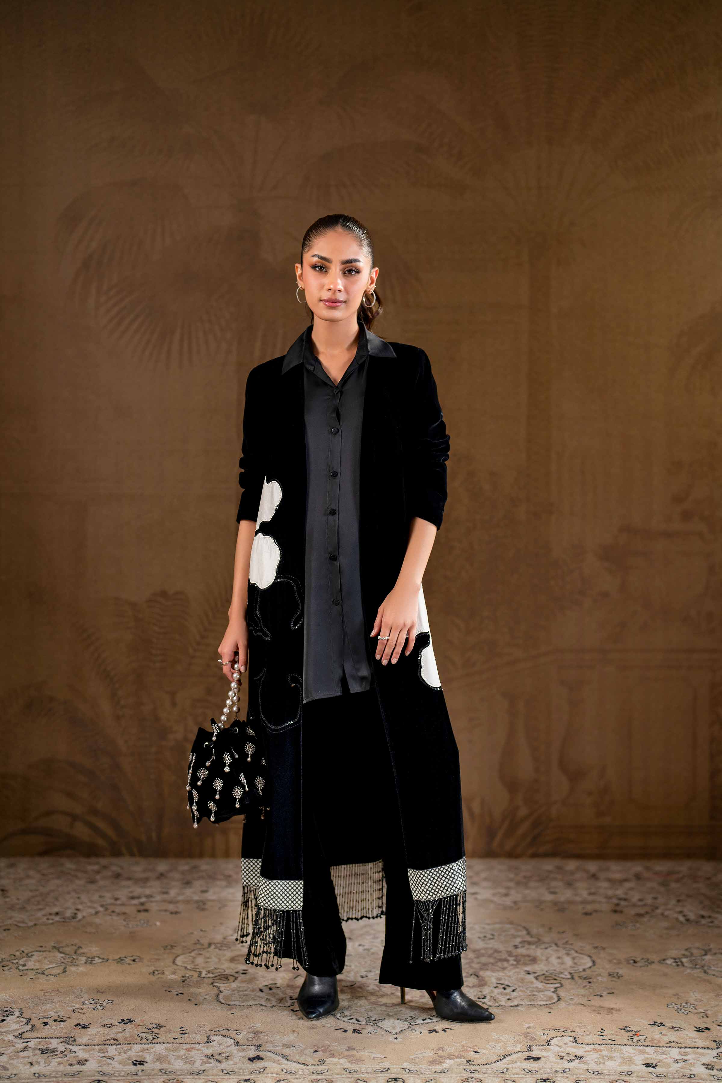 2 Piece - Embroidered Suit - KFW24-03