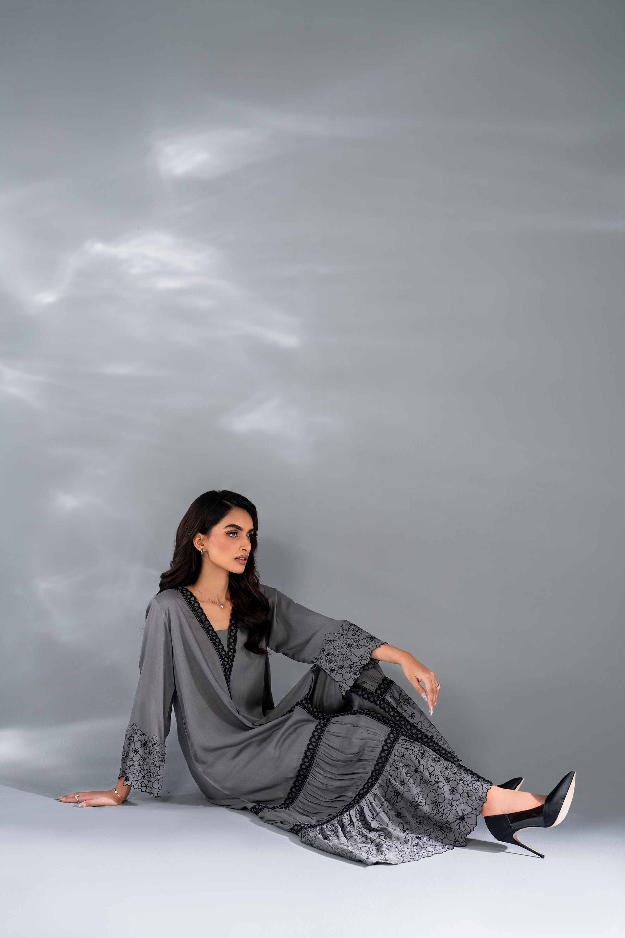 2 Piece - Embroidered Suit - KFW24-108