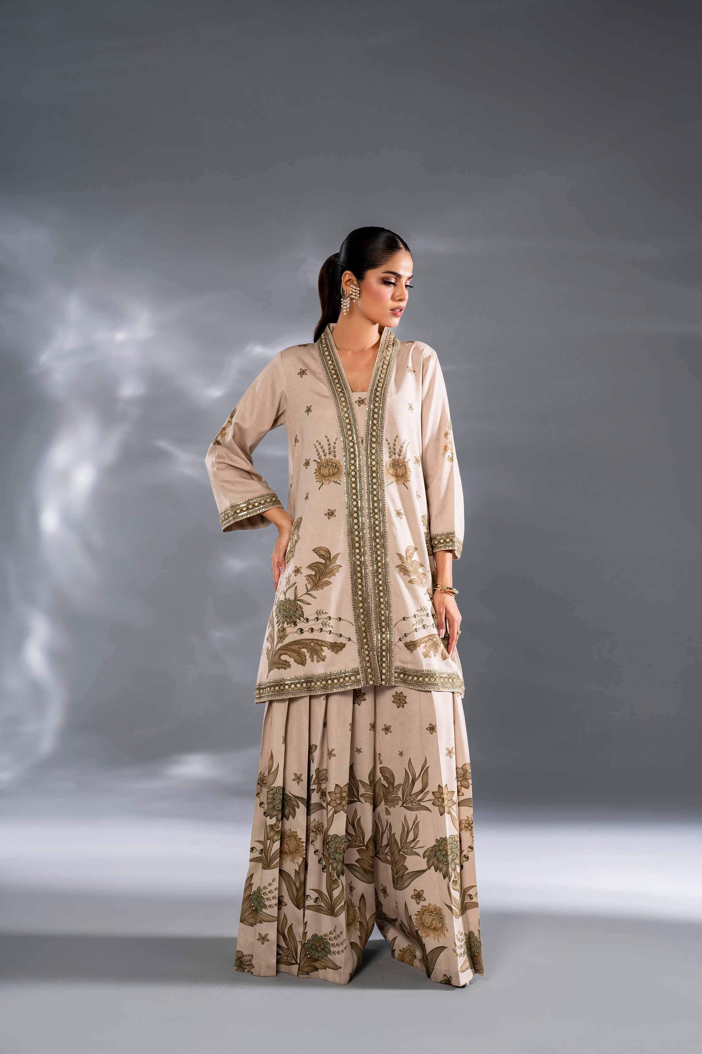 2 Piece - Printed Embroidered - KFW24-110