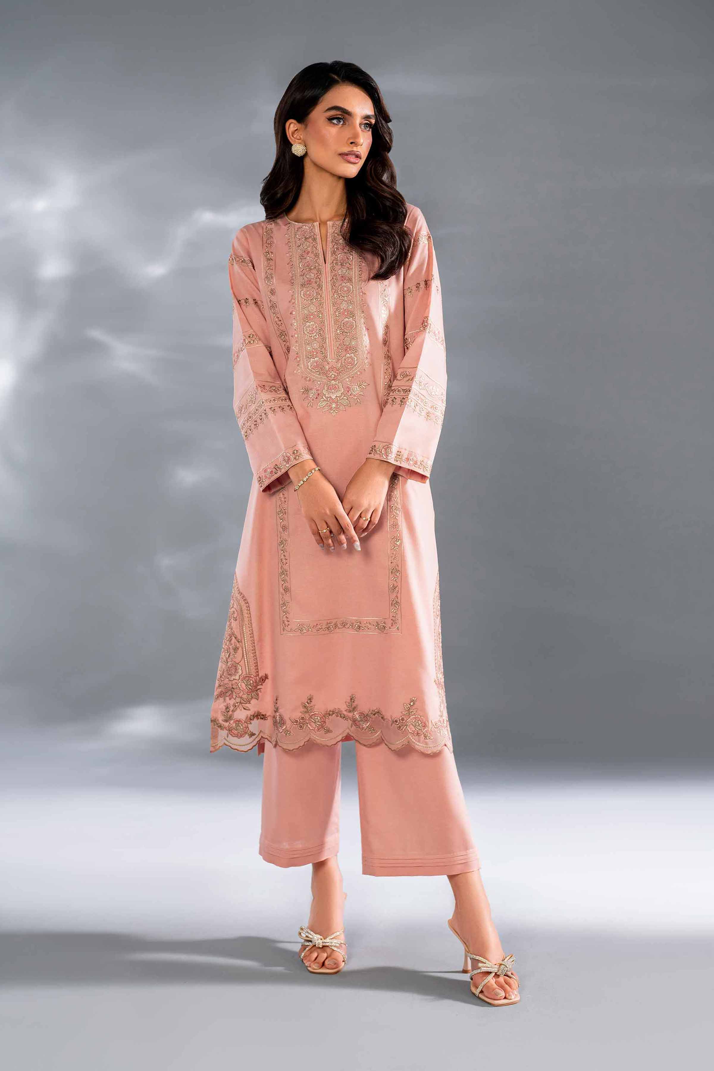 2 Piece - Embroidered Suit - KFW24-111