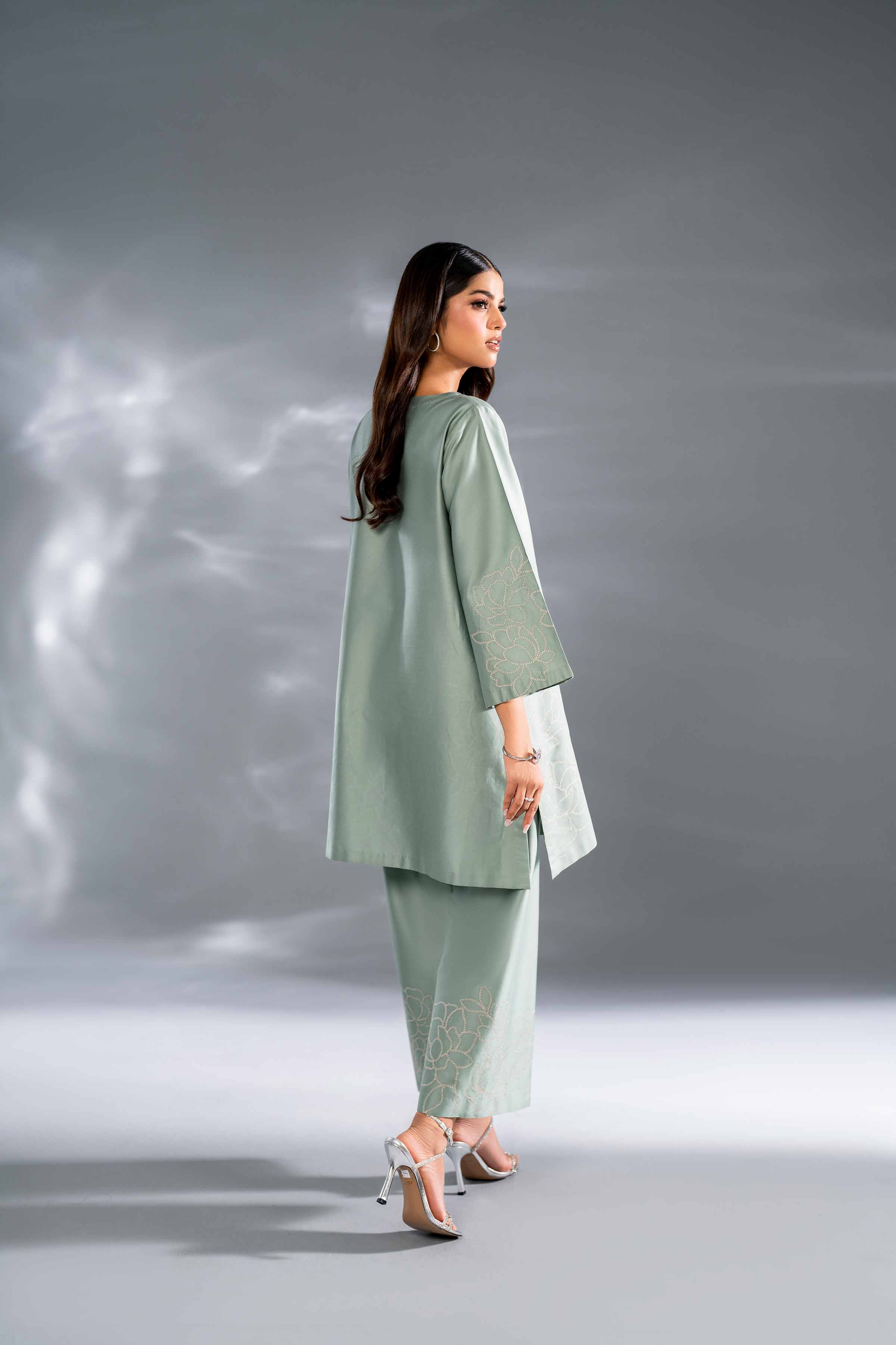 2 Piece - Embroidered Suit - KFW24-112