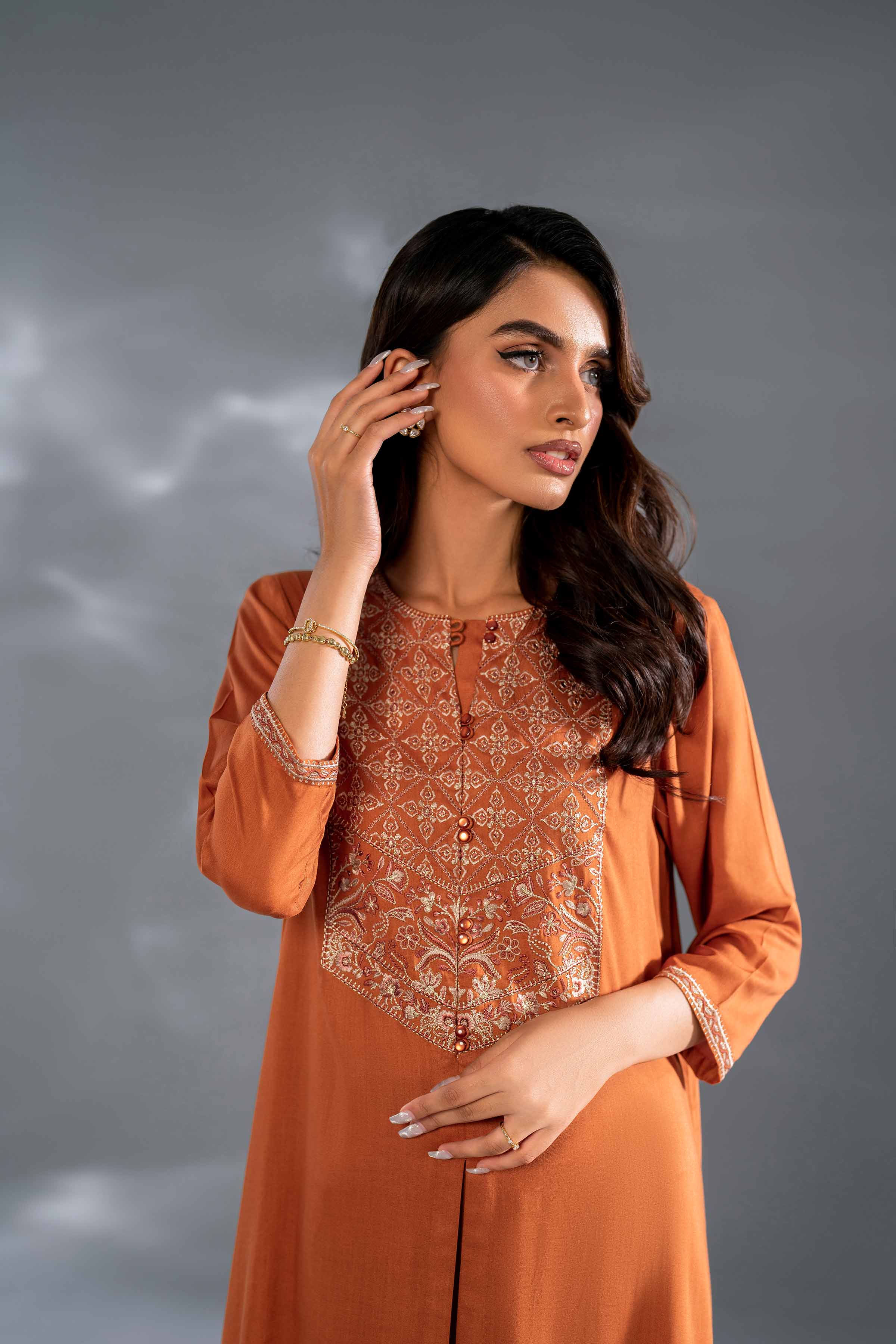 2 Piece - Embroidered Suit - KFW24-113