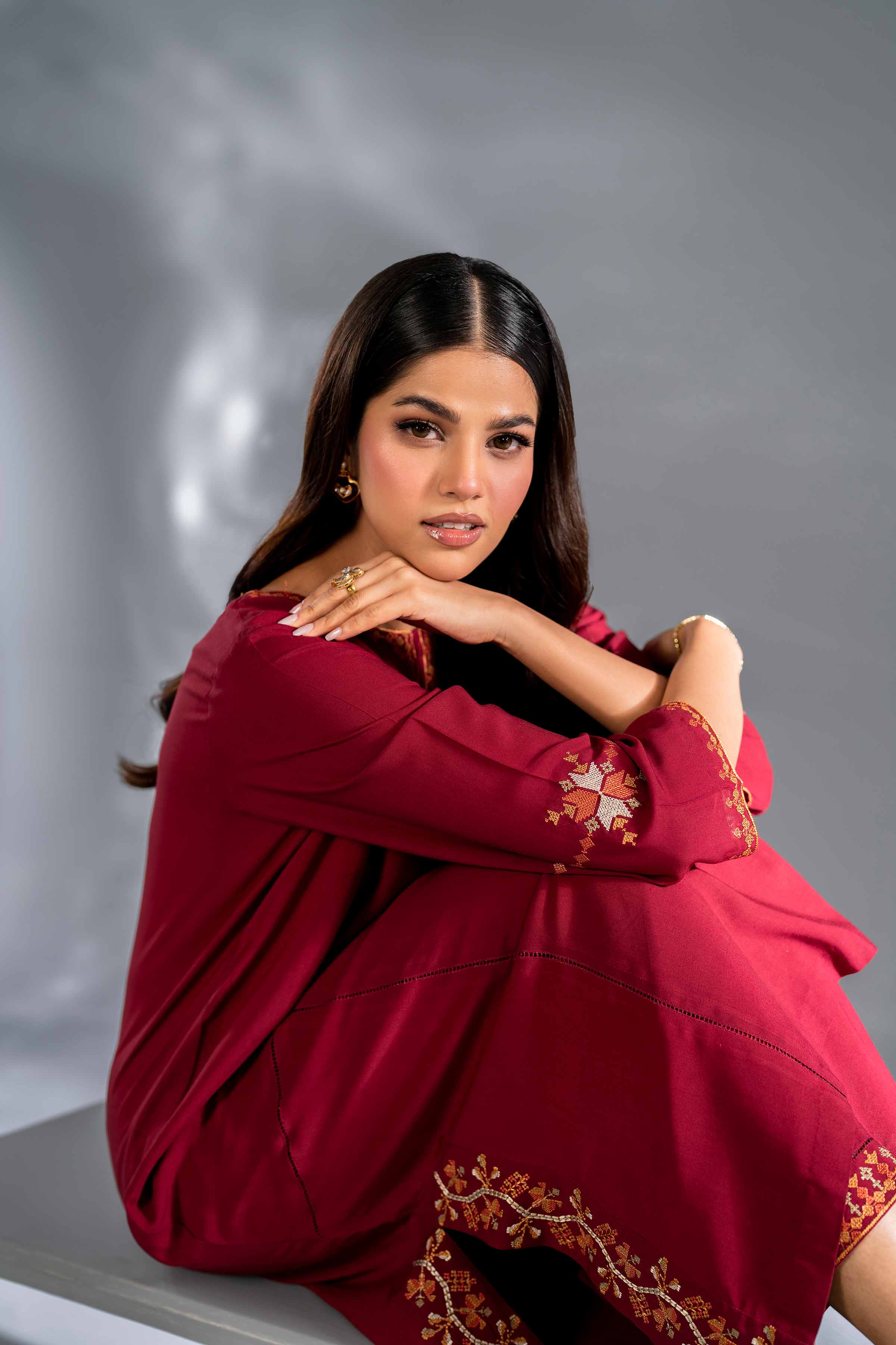 2 Piece - Printed Embroidered - KFW24-115