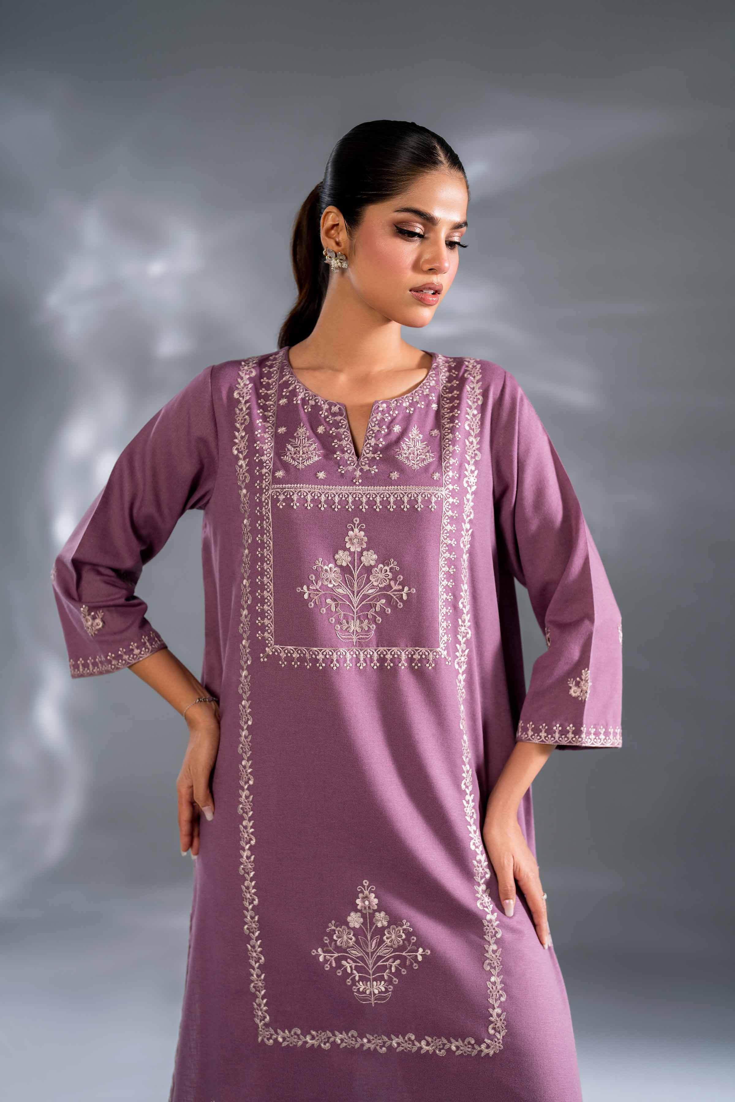2 Piece - Embroidered Suit - KFW24-116