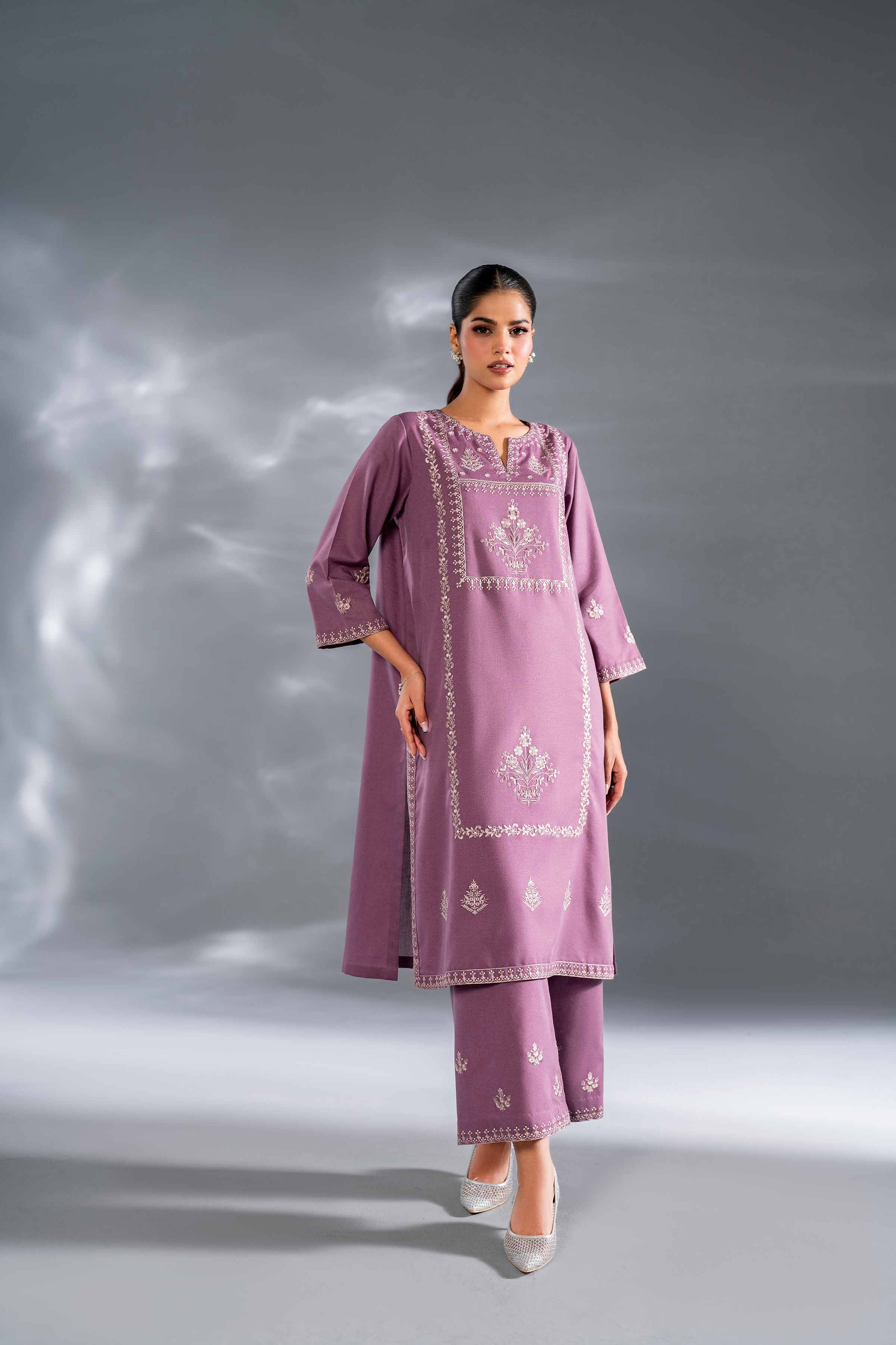 2 Piece - Embroidered Suit - KFW24-116