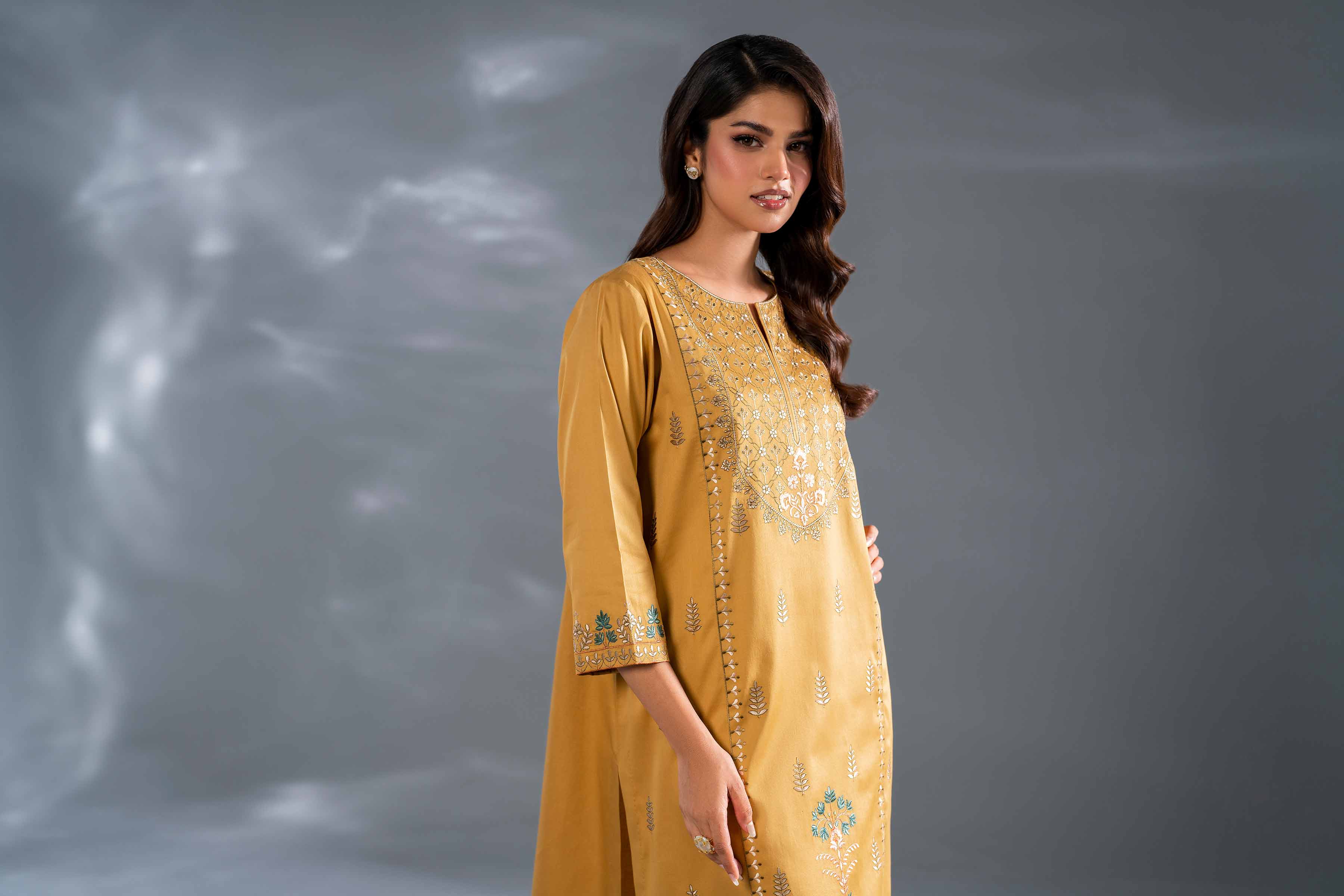 2 Piece - Embroidered Suit - KFW24-120
