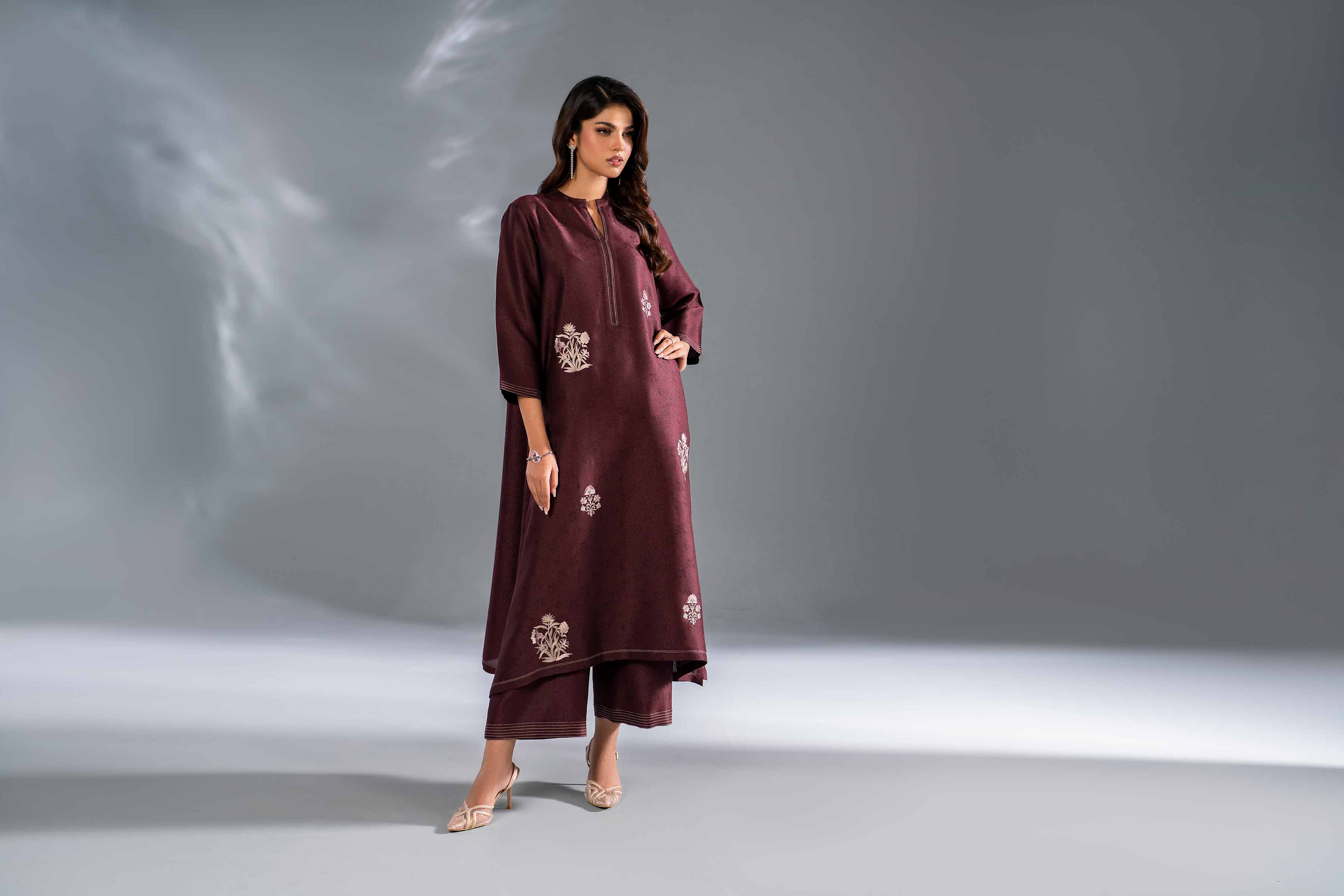 2 Piece - Embroidered Suit - KFW24-125