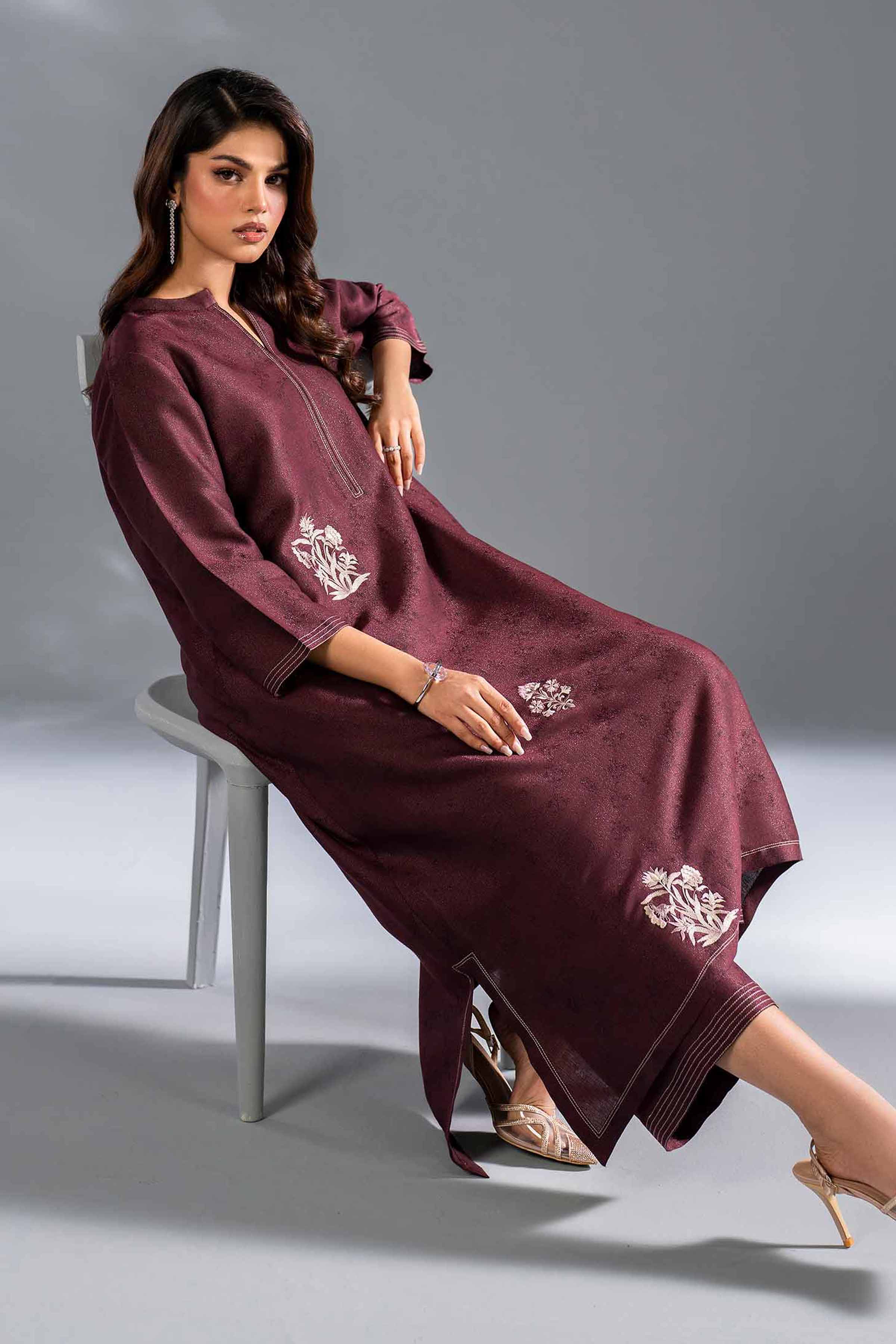 2 Piece - Embroidered Suit - KFW24-125
