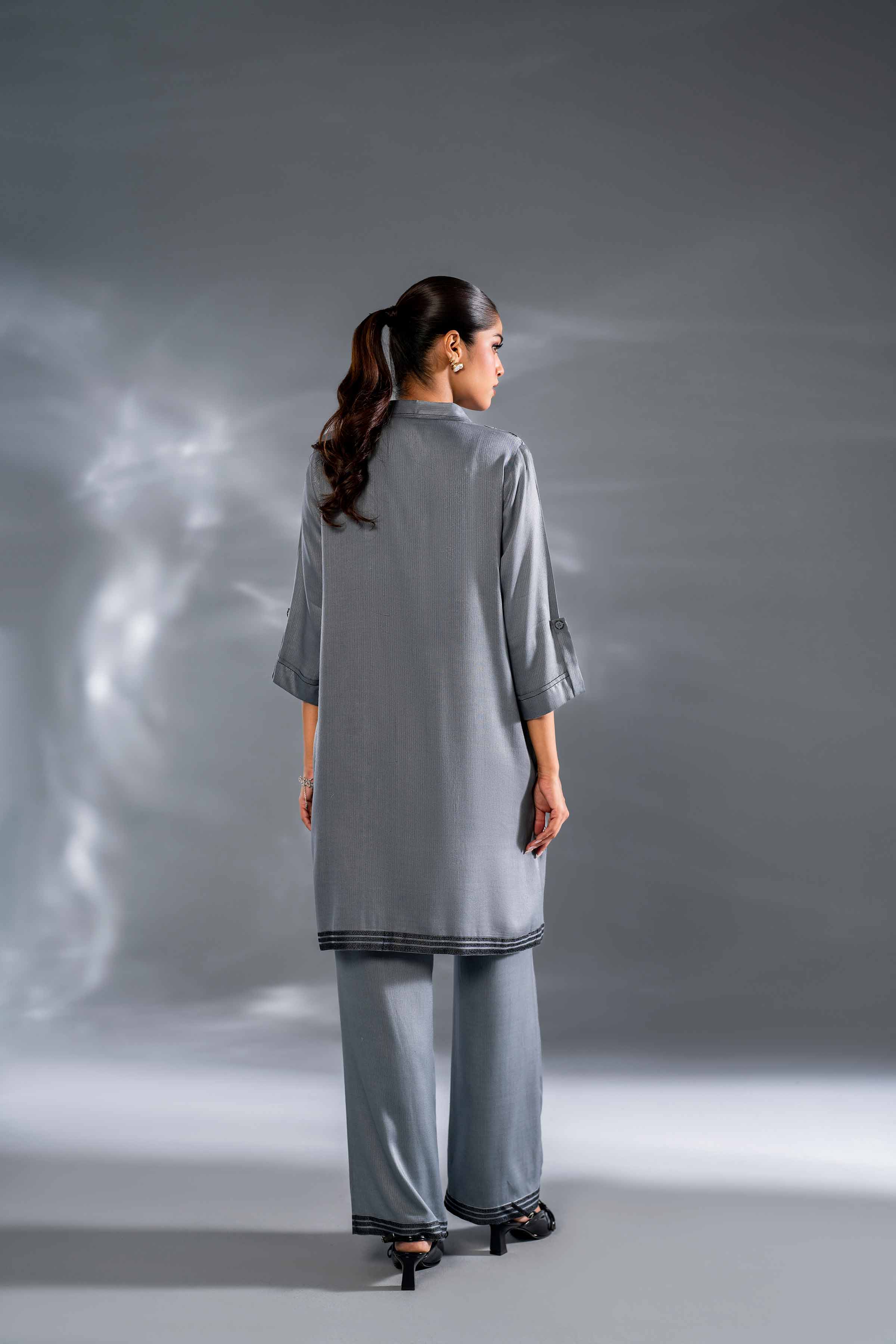2 Piece - Embroidered Suit - KFW24-126