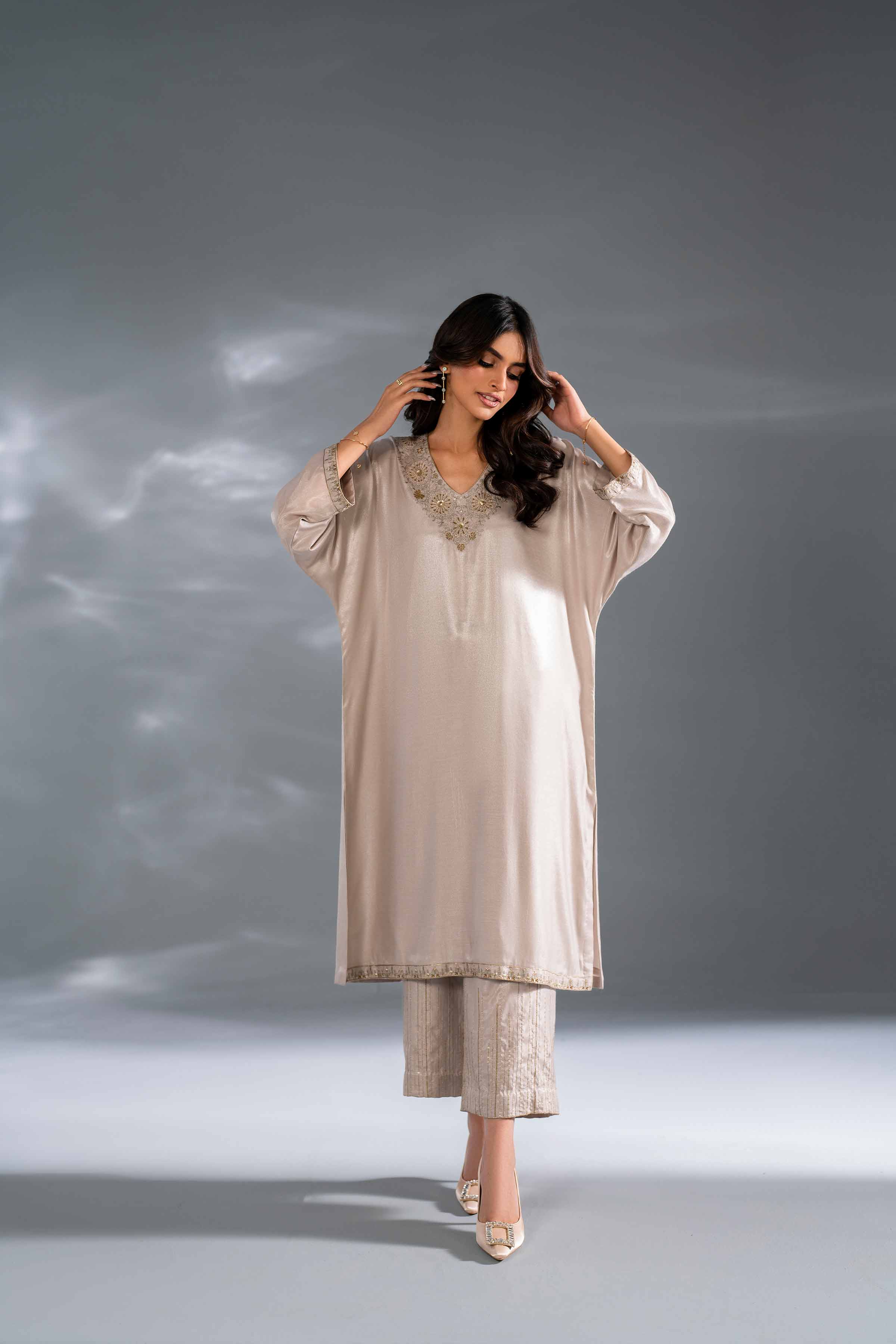 2 Piece - Embroidered Suit - KFW24-127
