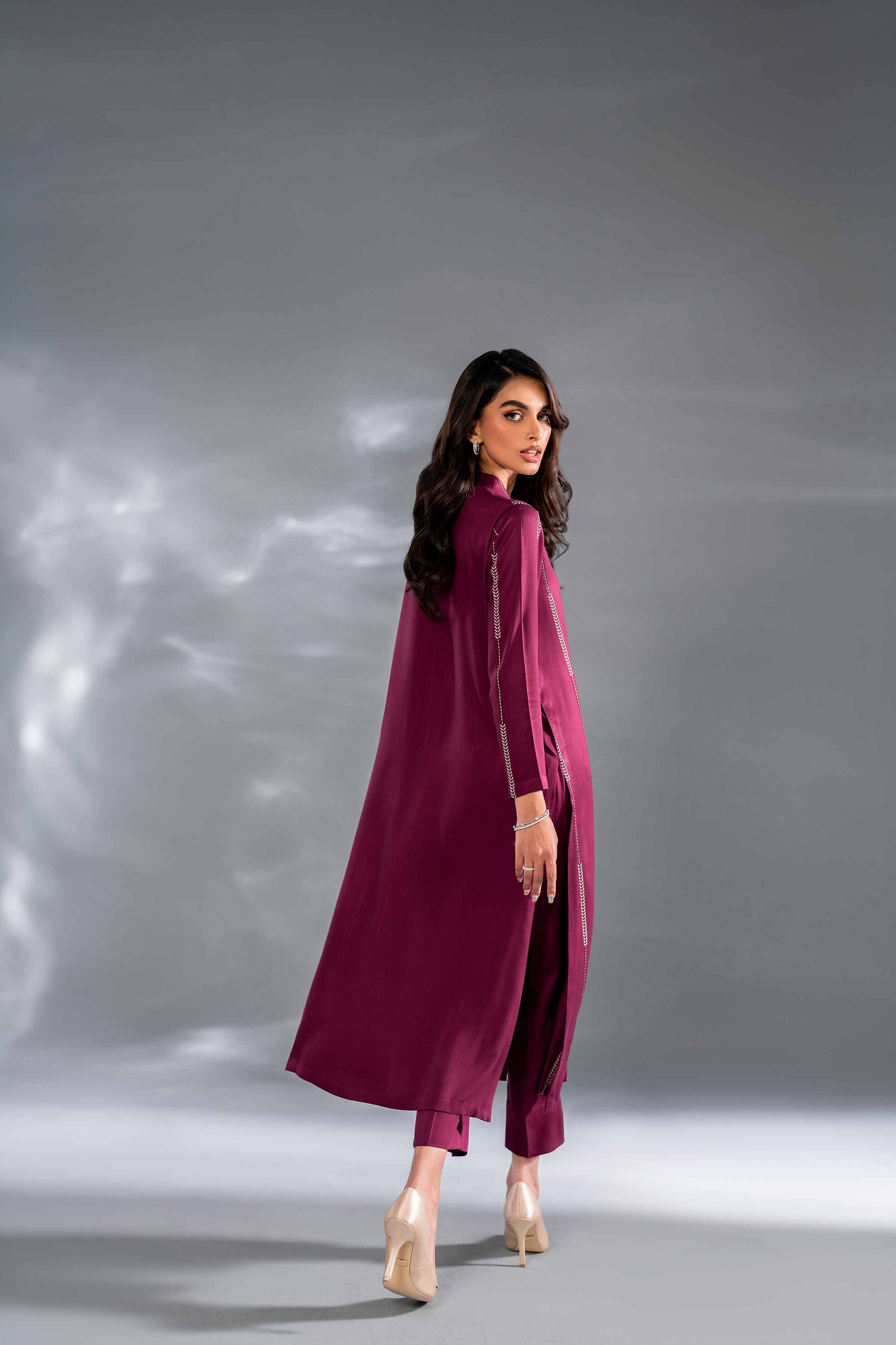2 Piece - Embroidered Suit - KFW24-131