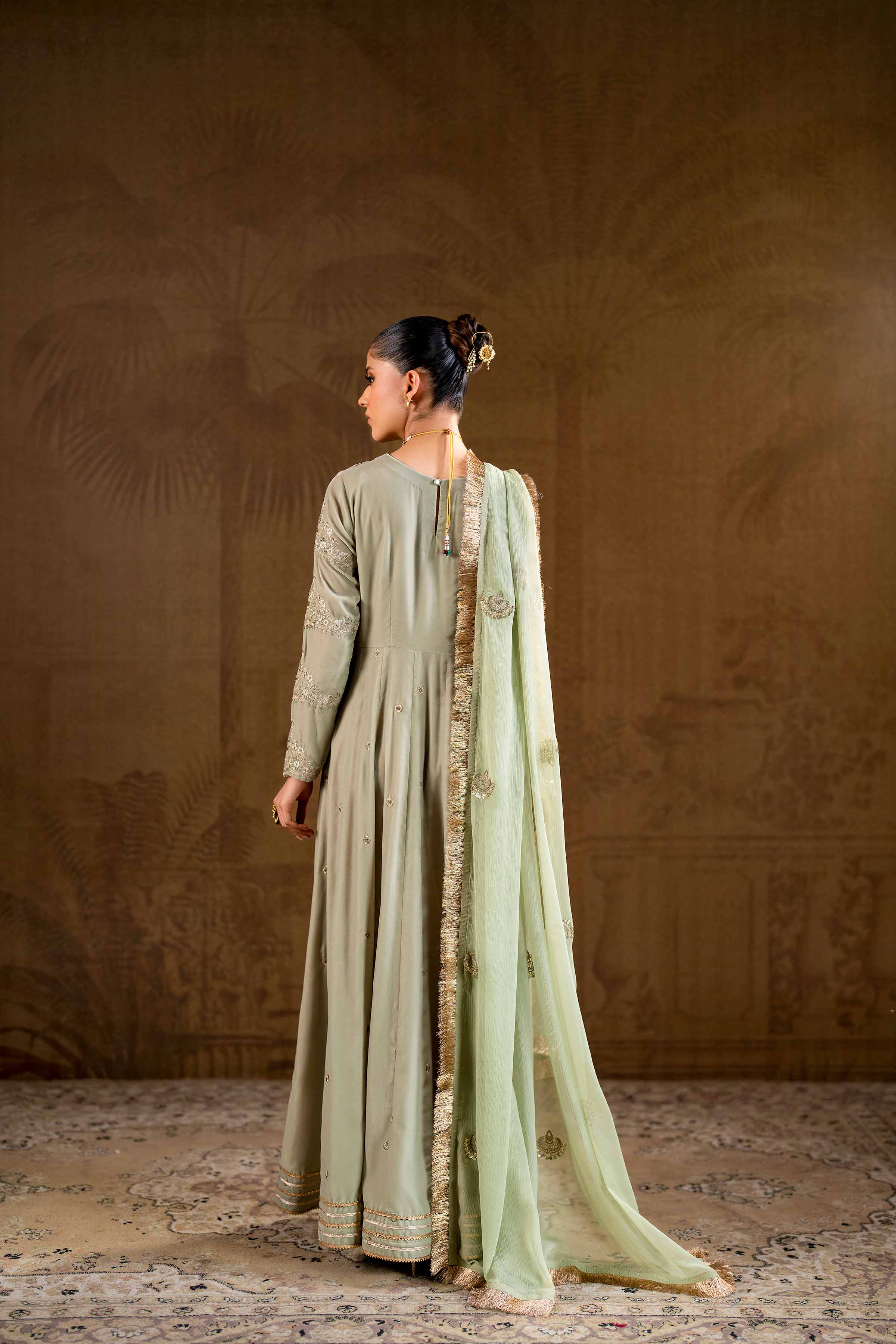 2 Piece - Embroidered Suit - KFW24-17