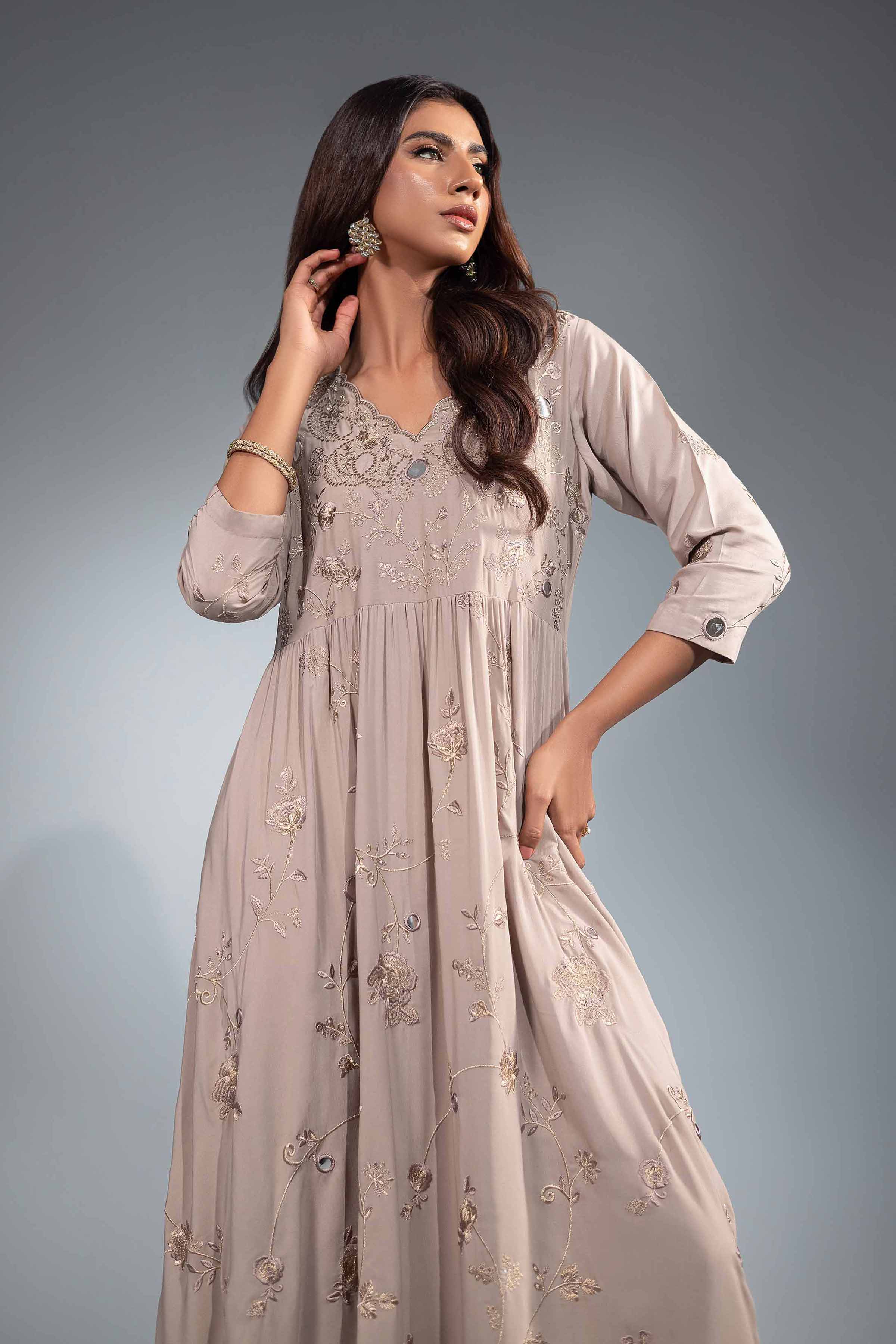 Embroidered Dress - KFW24-28