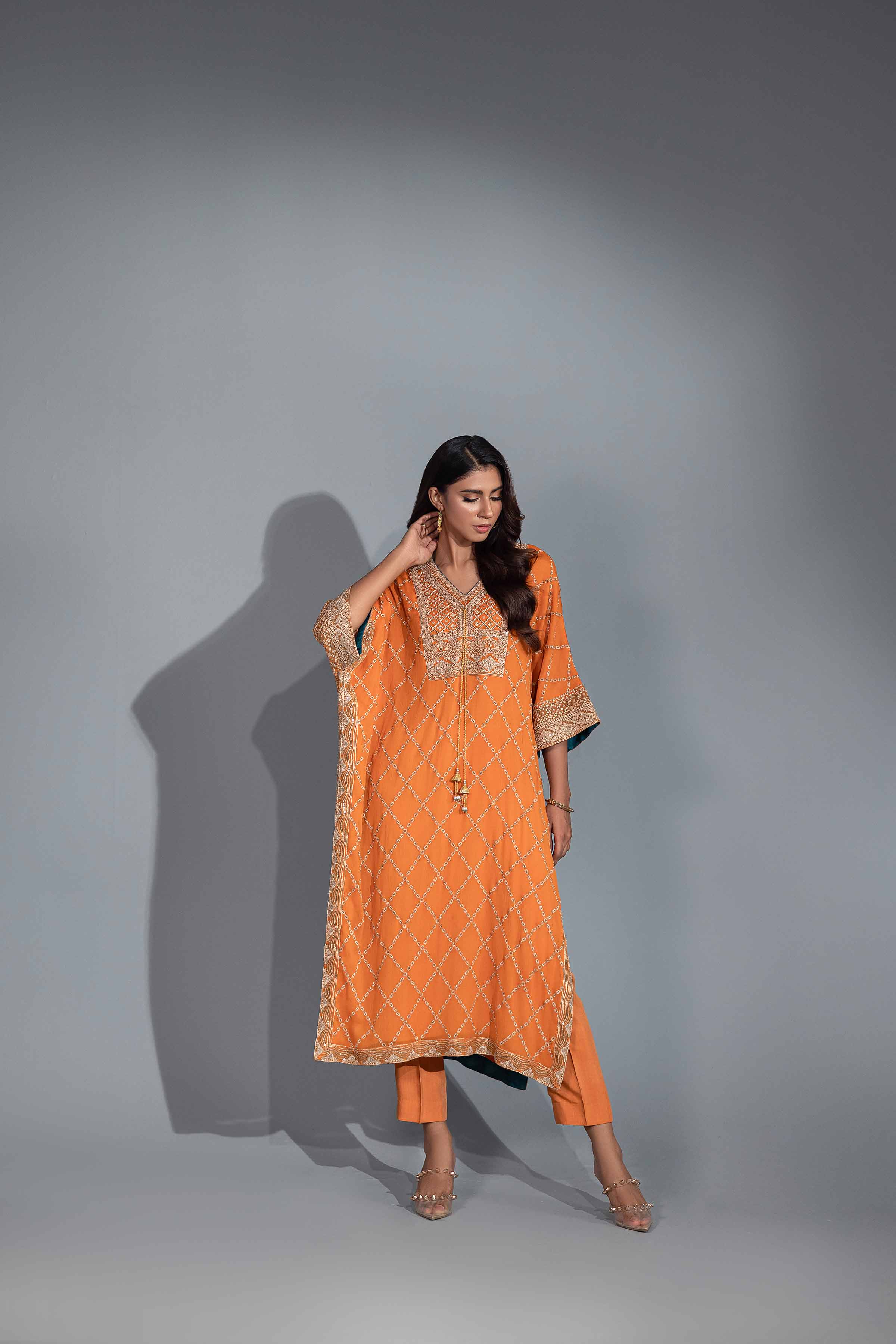 2 Piece - Embroidered Suit - KFW24-33