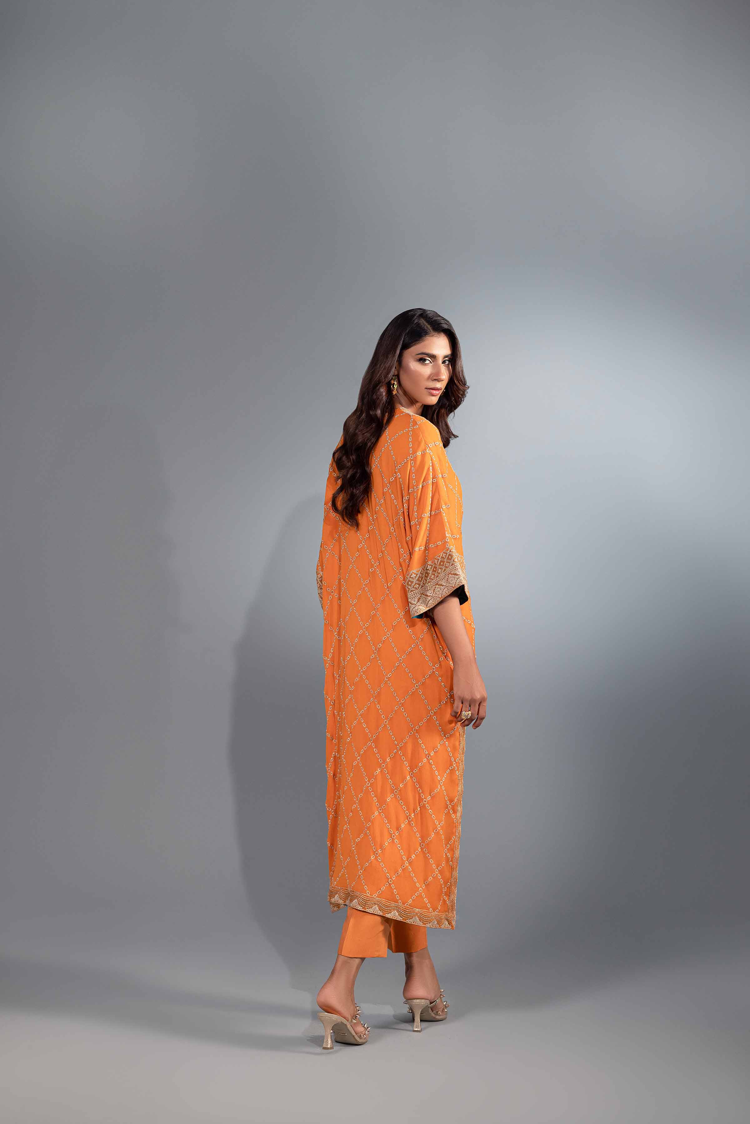2 Piece - Embroidered Suit - KFW24-33