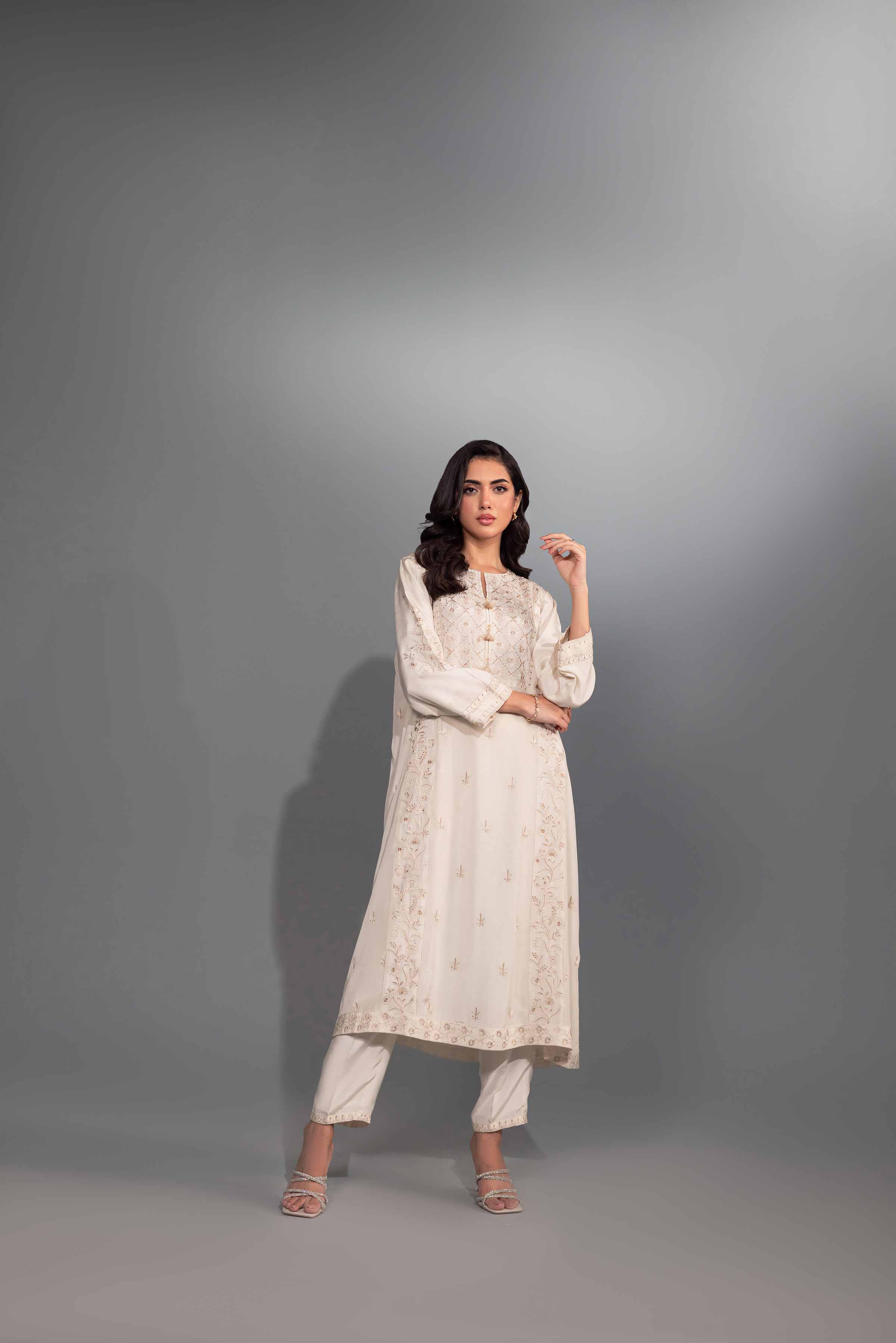 2 Piece - Embroidered Suit - KFW24-34