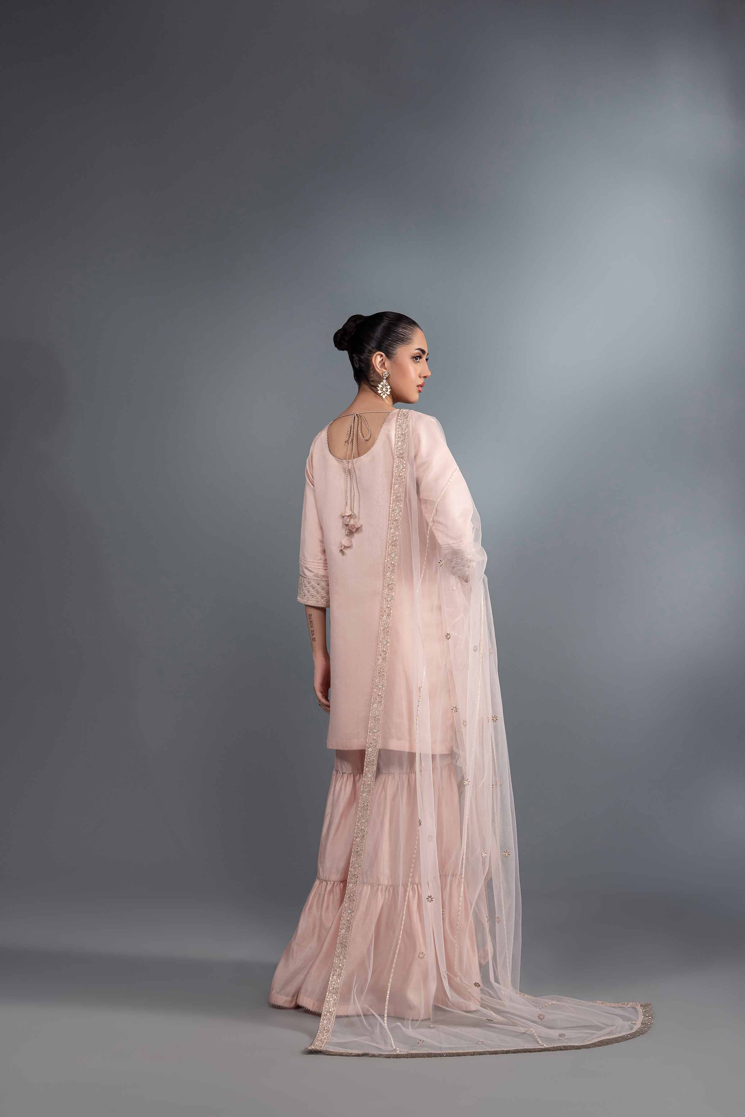 3 Piece - Embroidered Suit - KFW24-35
